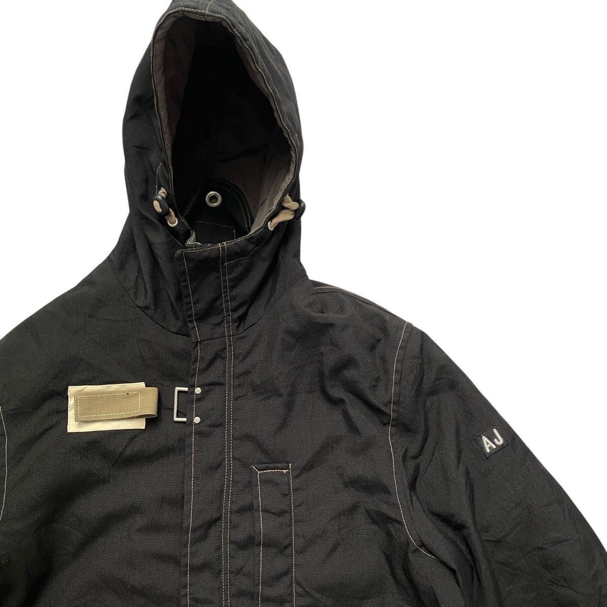 Armani × Giorgio Armani Vintage Armani Jeans by Giorgio Armani Coat Parka jacket Size US L / EU 52-54 / 3 - 3 Thumbnail