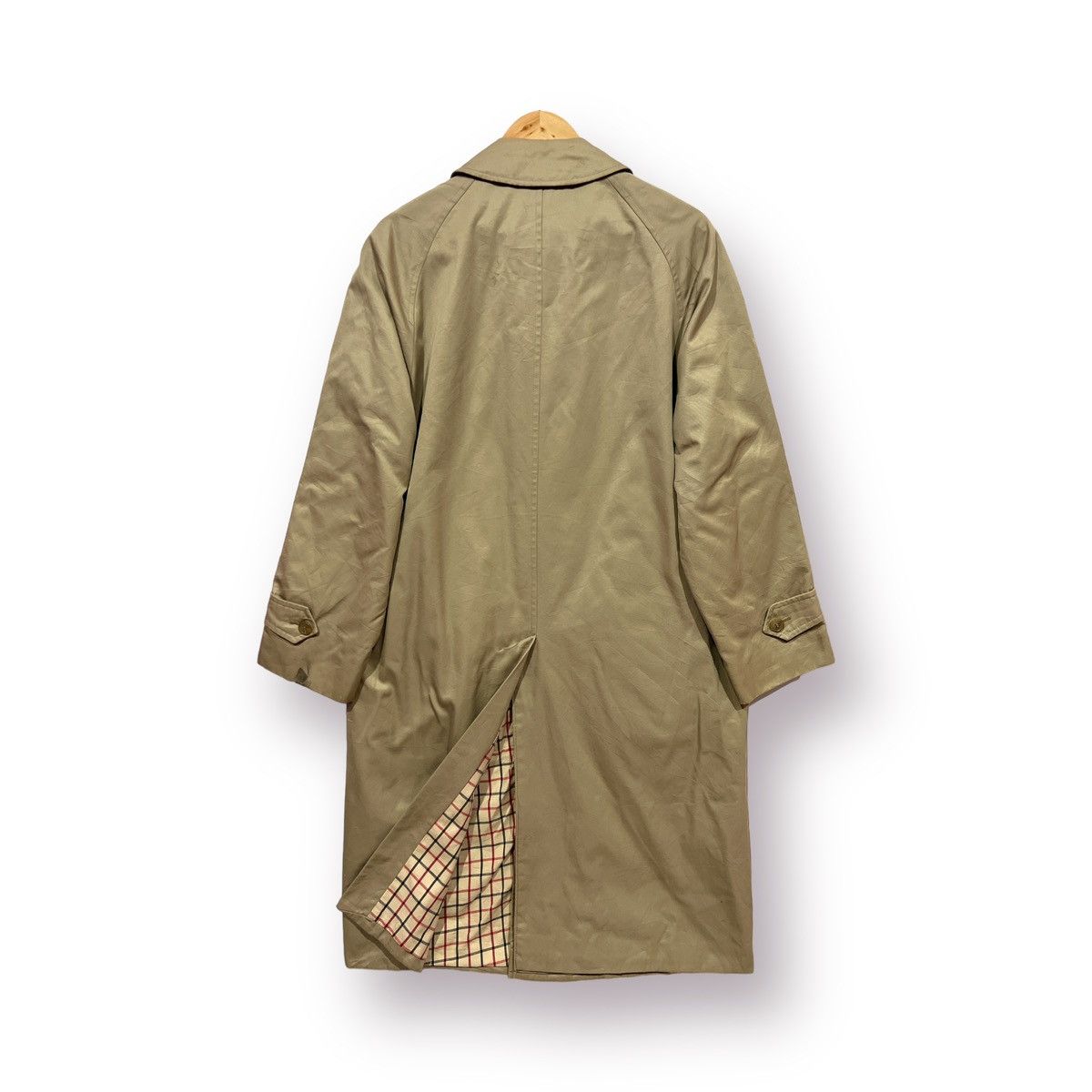 Savile Row 🔥 Robert Hirst of SAVILE ROW checked lined long coat Size US S / EU 44-46 / 1 - 10 Thumbnail