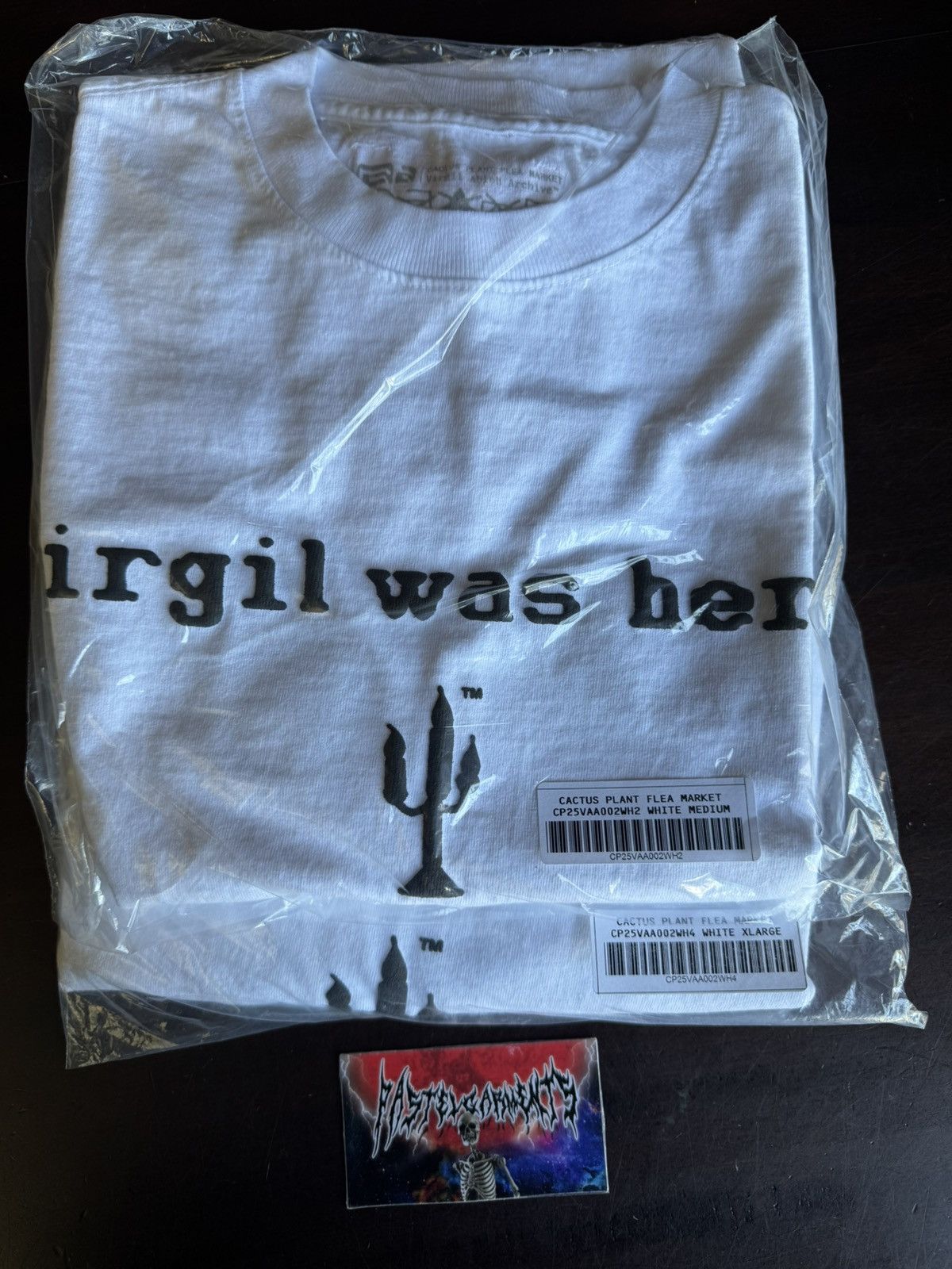 Cactus Plant Flea Market Cactus Plant Flea Market VAA Virgil Was Here Tee Size US M / EU 48-50 / 2 - 8 Thumbnail