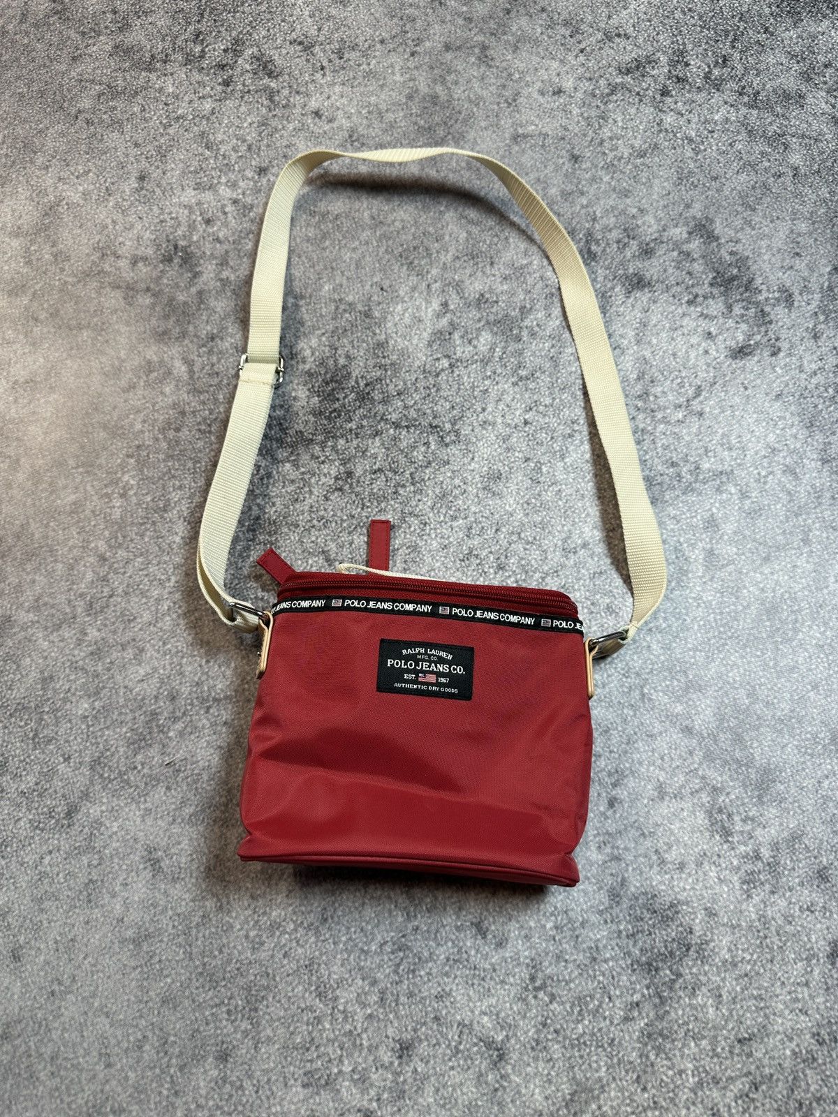 Polo Ralph Lauren Vintage Polo Ralph Lauren Bag Rare Logo USA RL Crossbody Size ONE SIZE - 1 Thumbnail