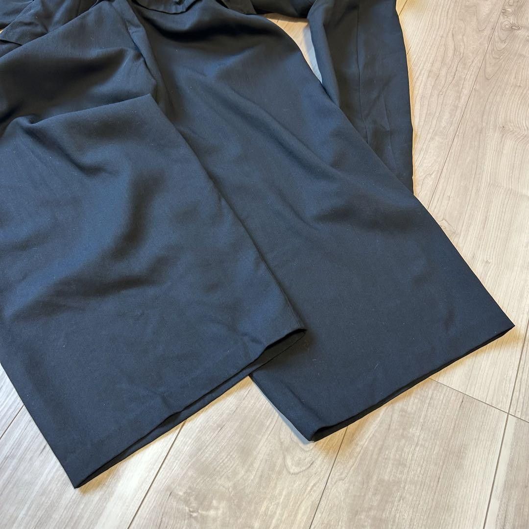 Yohji Yamamoto Yohji Yamamoto Femme black wool gabari jumpsuit Size US S / EU 44-46 / 1 - 7 Thumbnail