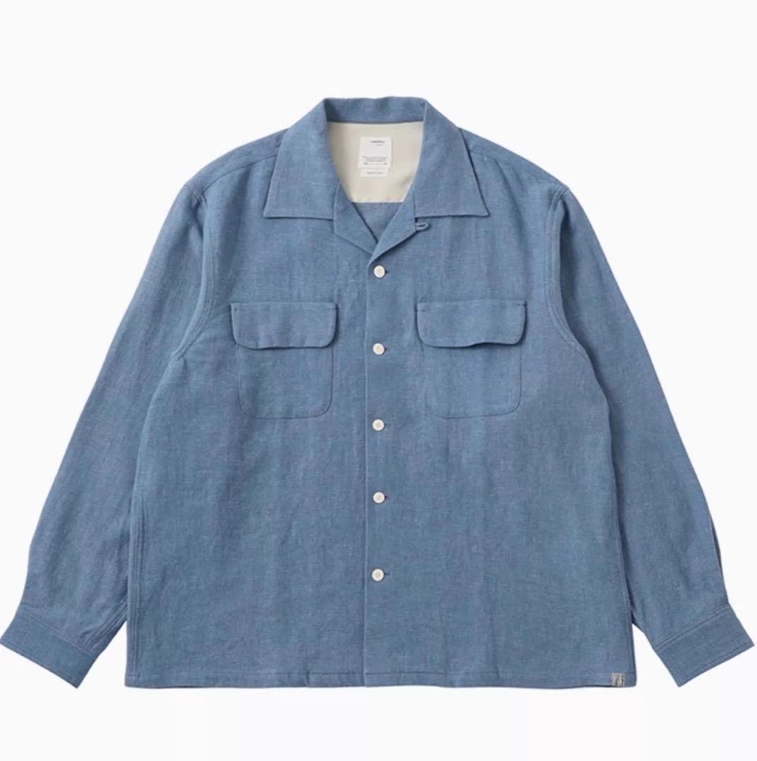 Visvim VISVIM 26SS CARROW SHIRTS 4 LT.BLUE Size US XL / EU 56 / 4 - 1 Thumbnail