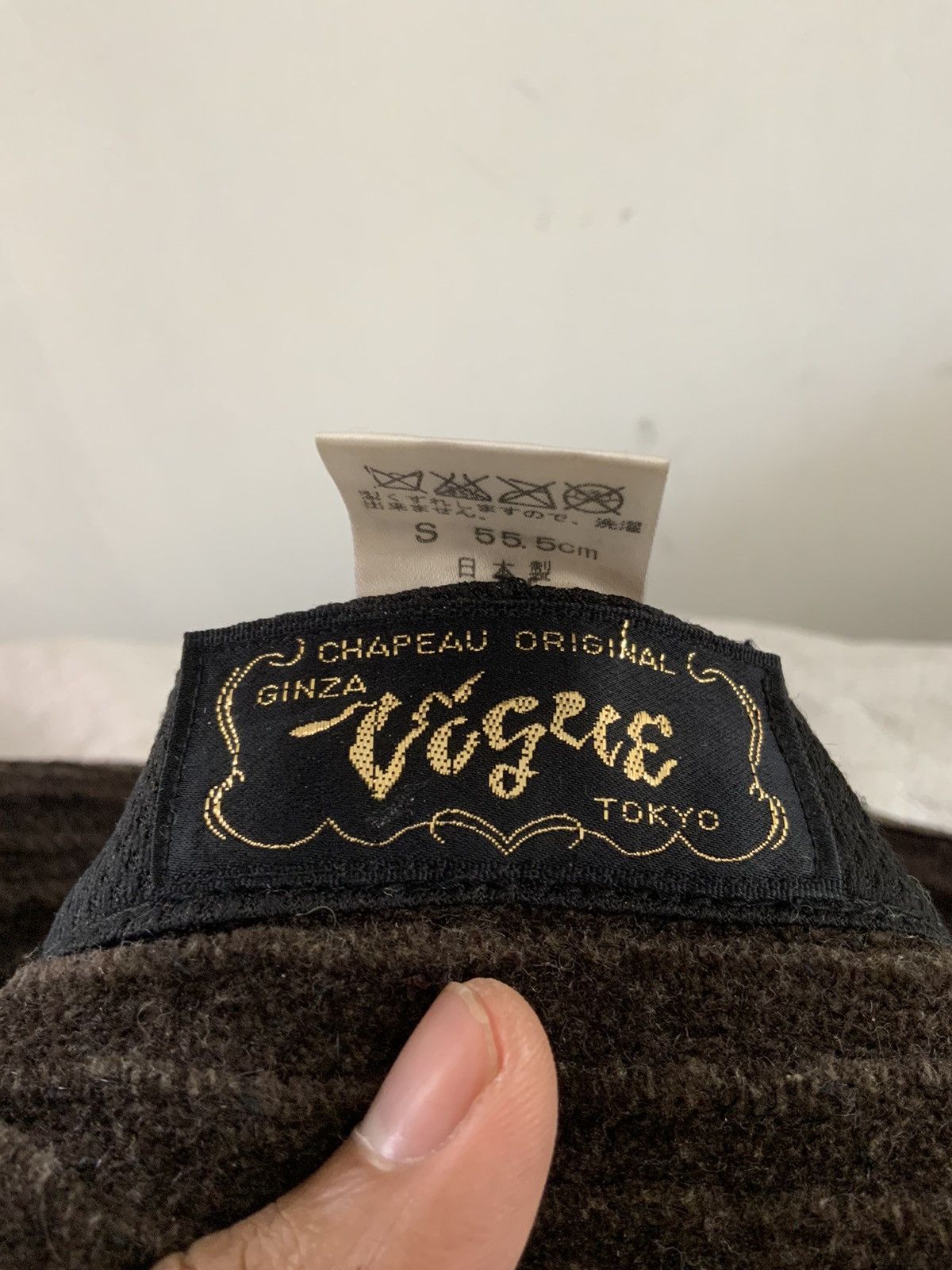 Japanese Brand Vogue Japan Made Corduroi Brown Bucket Hat Size ONE SIZE - 10 Thumbnail