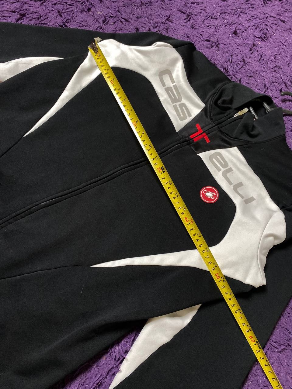 Vintage Castelli Cycling Jacket SPORTWEAR BIG LOGO FULL ZIP UP Size XXL / US 16-18 / IT 52-54 - 12 Thumbnail