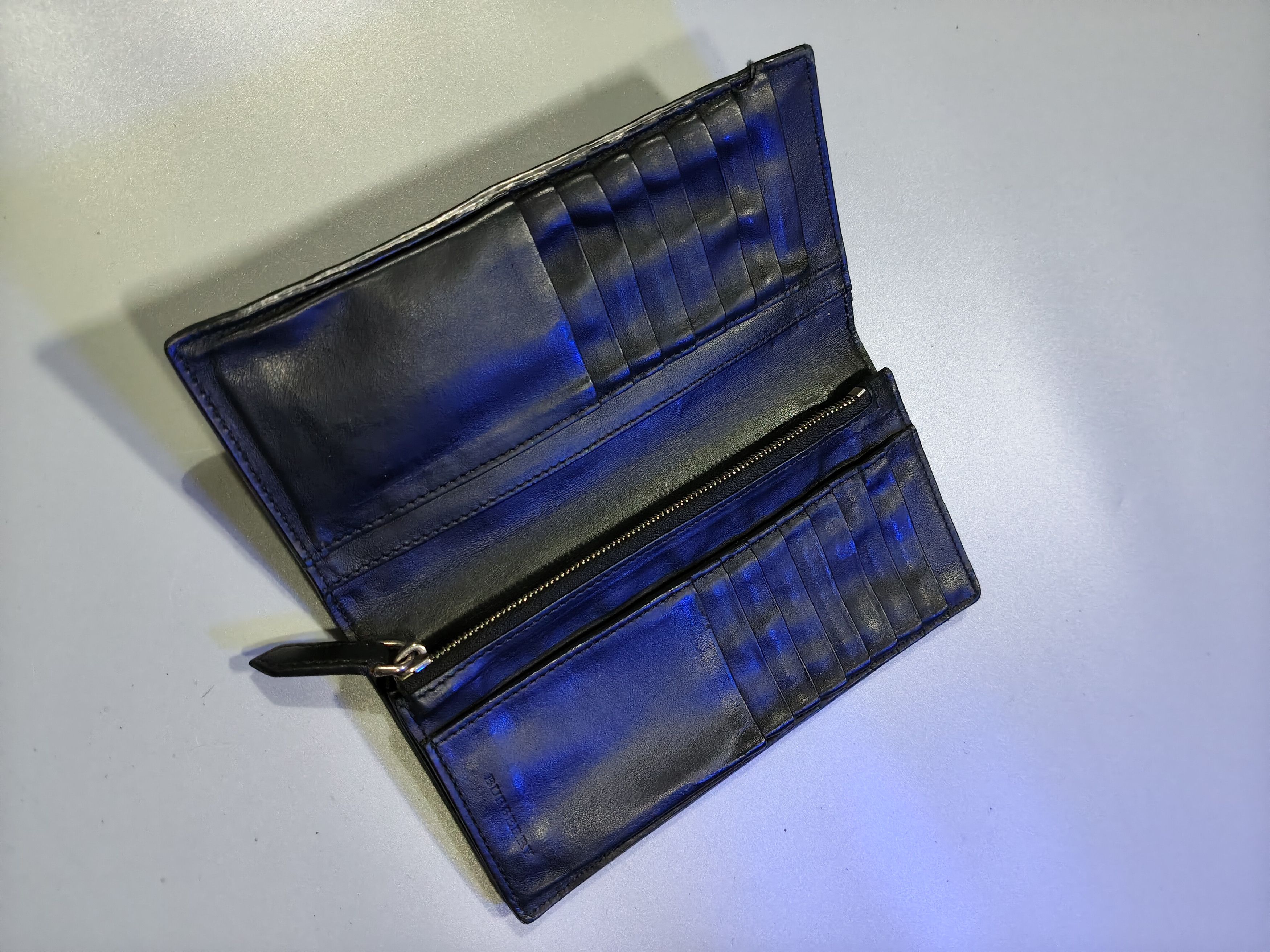 Burberry Burberry Canvas Long Wallet iconic Nova Check pattern. Size ONE SIZE - 3 Thumbnail