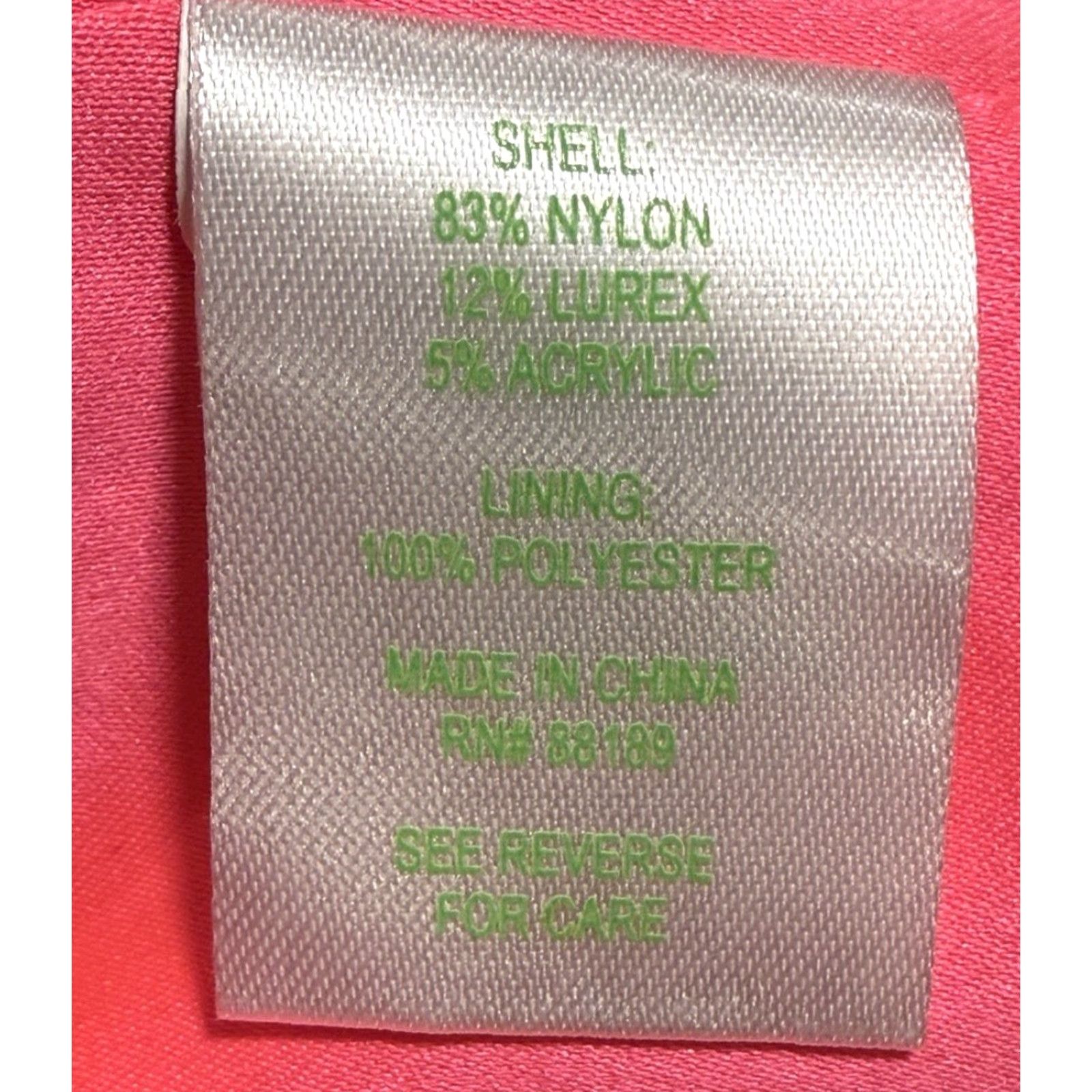 Lilly Pulitzer LILLY PULITZER Tweed Skirt Womens 4 Candy Pink Boucle Metallic Preppy Barbie Size 27" / US 4 / IT 40 - 5 Thumbnail