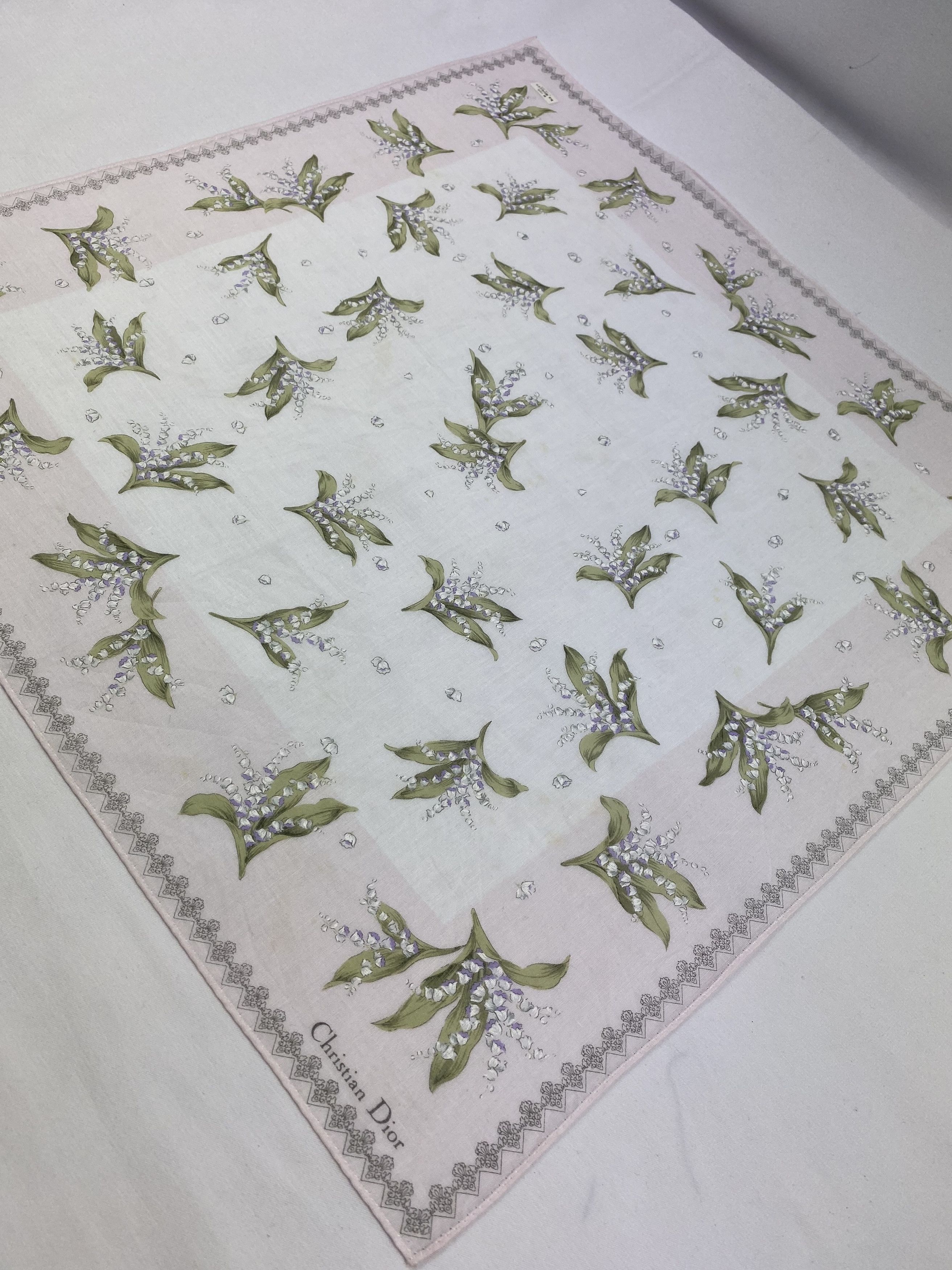 Vintage Christian Dior Handkerchief / Bandana / Neckerchief Size ONE SIZE - 4 Thumbnail