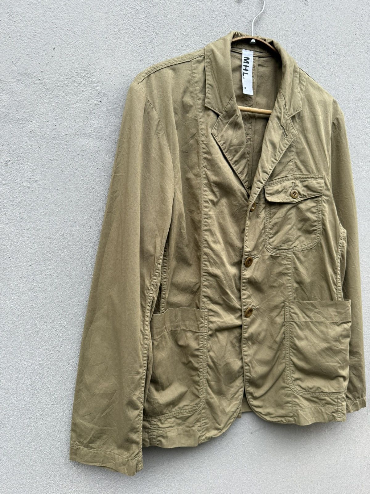 Margaret Howell MARGARET HOWELL Khaki Cotton Jacket / Utility Multipockets Size US M / EU 48-50 / 2 - 8 Thumbnail