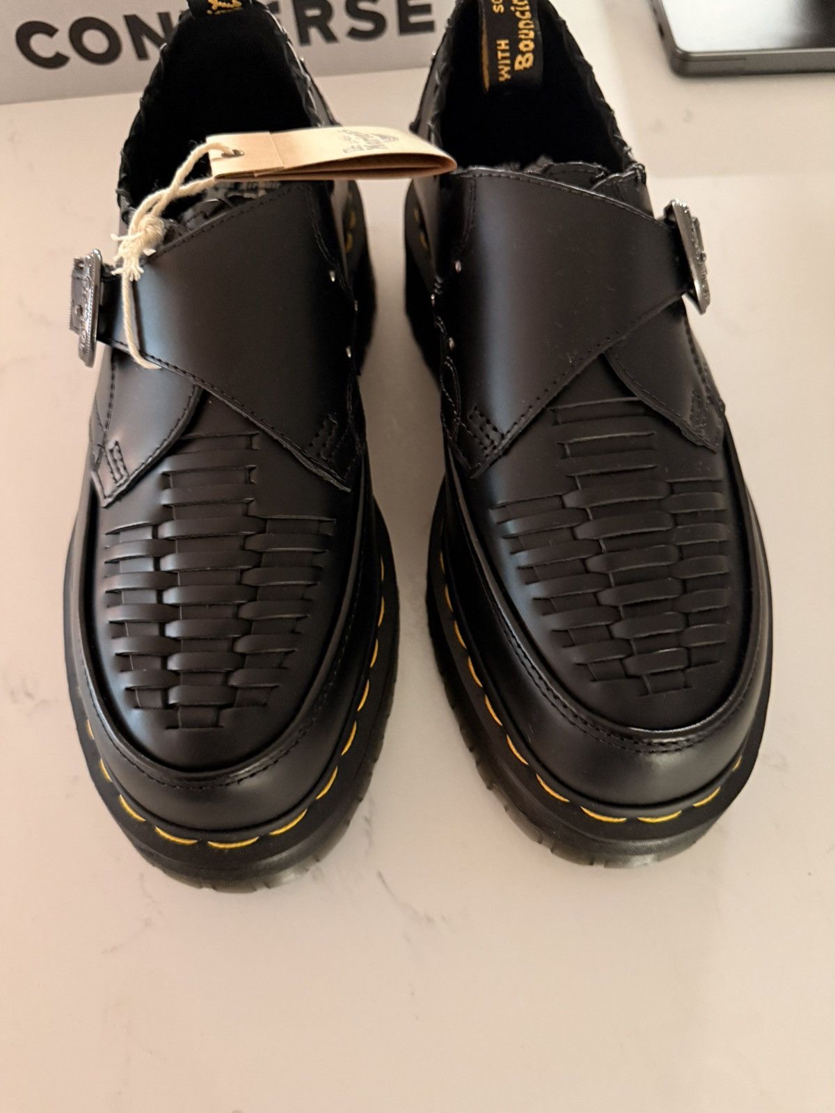 Dr. Martens Dr Martens Quad creeper monk shoes Size US 9 / EU 42 - 4 Thumbnail