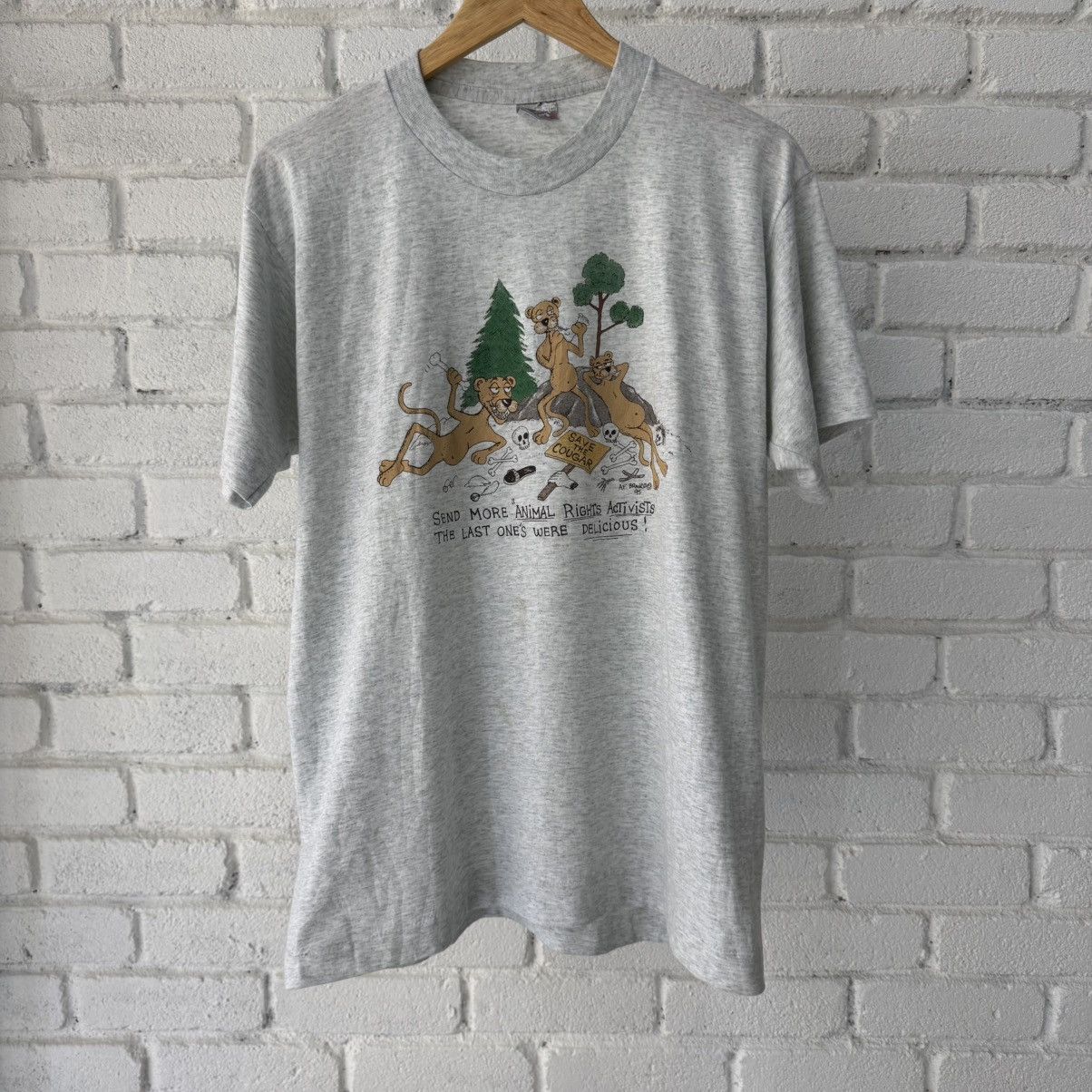 Vintage 95’s Cougar Tee Size US L / EU 52-54 / 3 - 2 Thumbnail