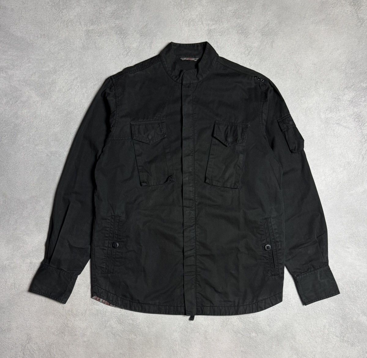 Maharishi Vintage 1999 Maharishi Asymmetric Zip Up Jacket Size M