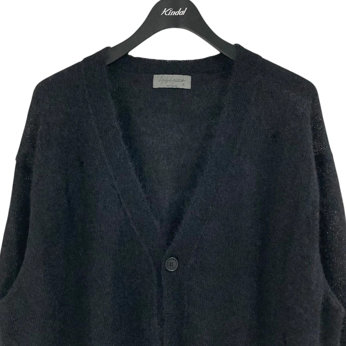Yohji Yamamoto Yohji Yamamoto pour homme/STITCH V LONG CARDIGAN Size US L / EU 52-54 / 3 - 2 Thumbnail