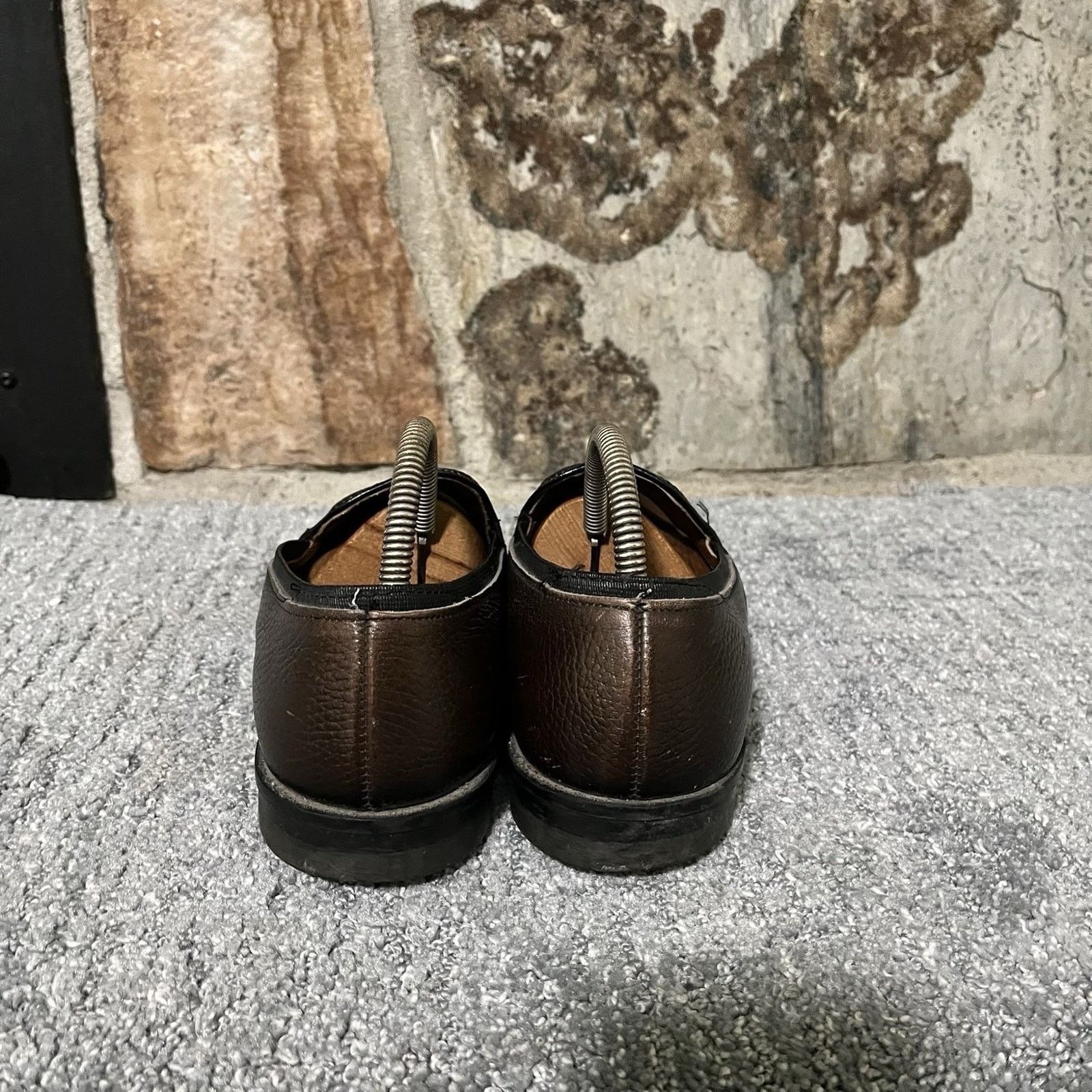 Florsheim Speedway Goodyear Welt Leather Dress Brown Men’s Size 8 Size US 8 / EU 41 - 5 Thumbnail