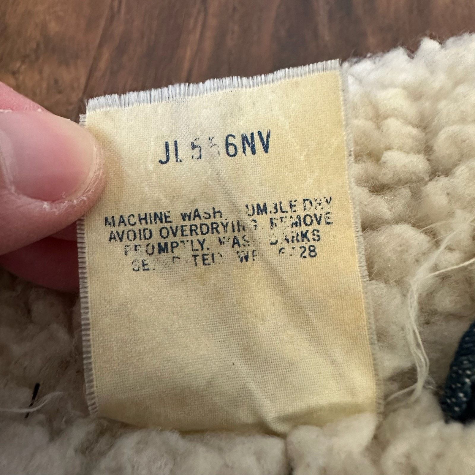 Wrangler VINTAGE WRANGLER Wrange Coat Jacket Sherpa Lined Western 70s Size US S / EU 44-46 / 1 - 12 Thumbnail