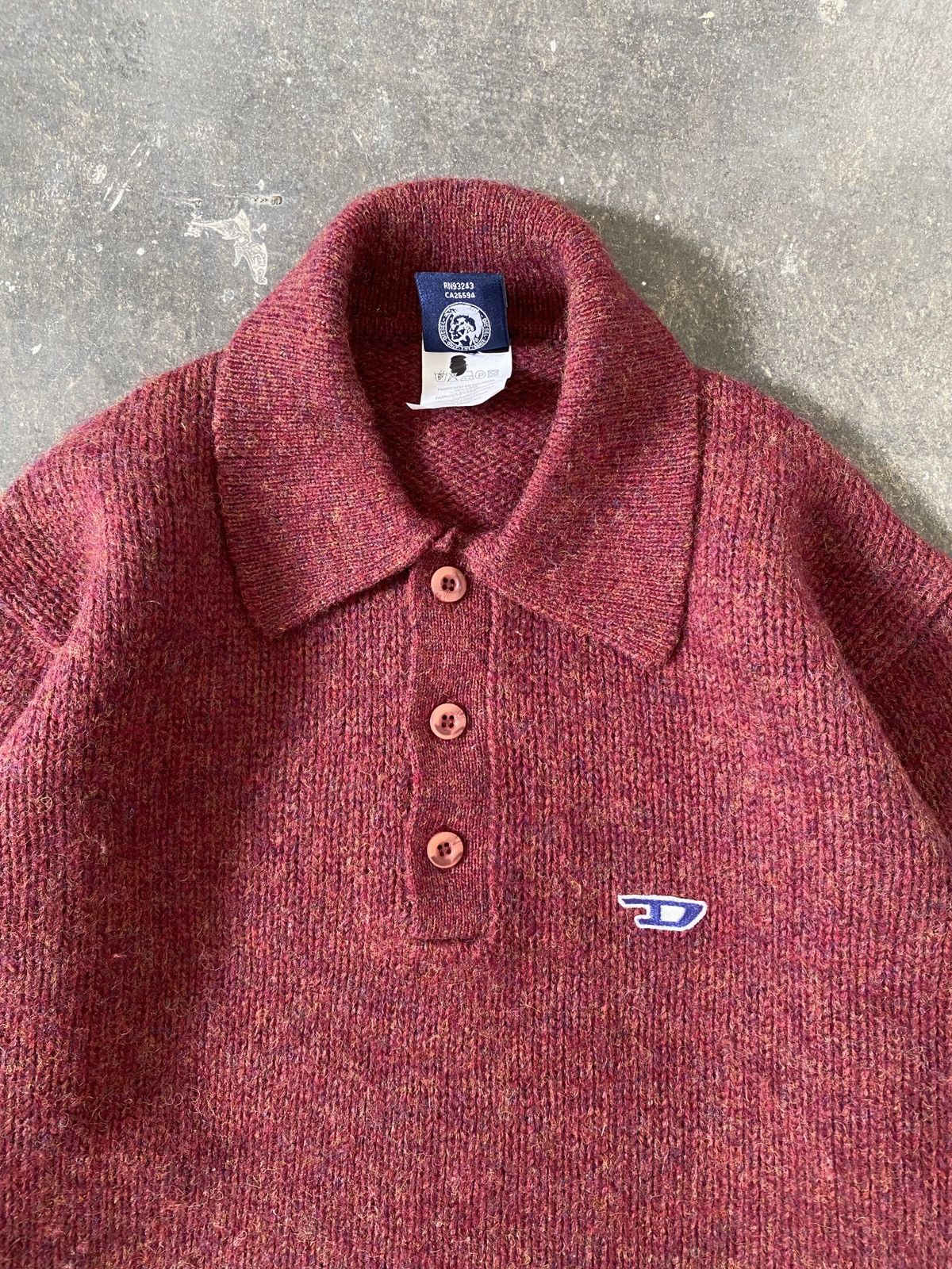 Diesel Diesel Wool Sweater Size US M / EU 48-50 / 2 - 5 Thumbnail