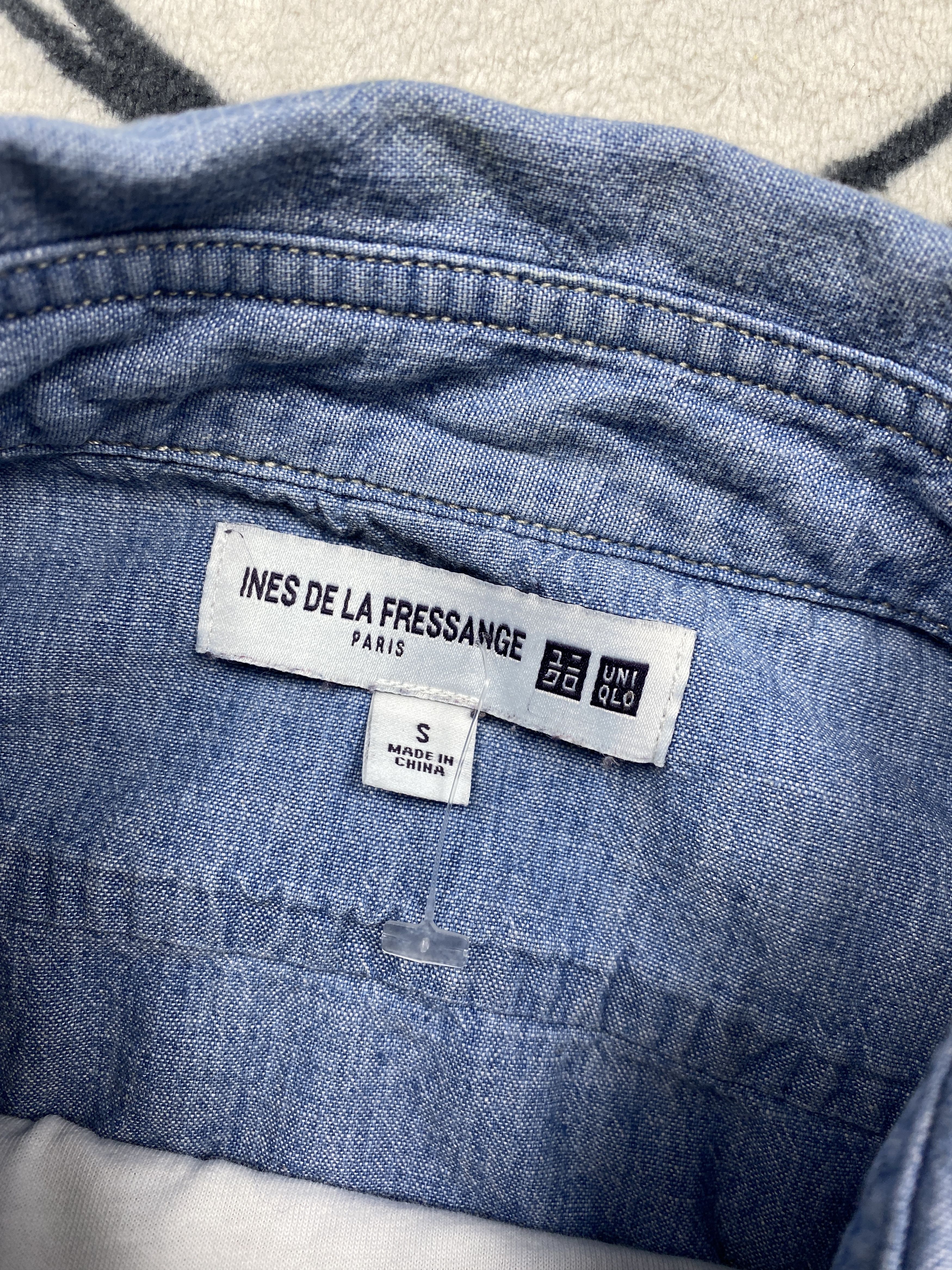Uniqlo Ines De La Fressange x Uniqlo Corduroy Denim Shirt Size S / US 4 / IT 40 - 4 Thumbnail