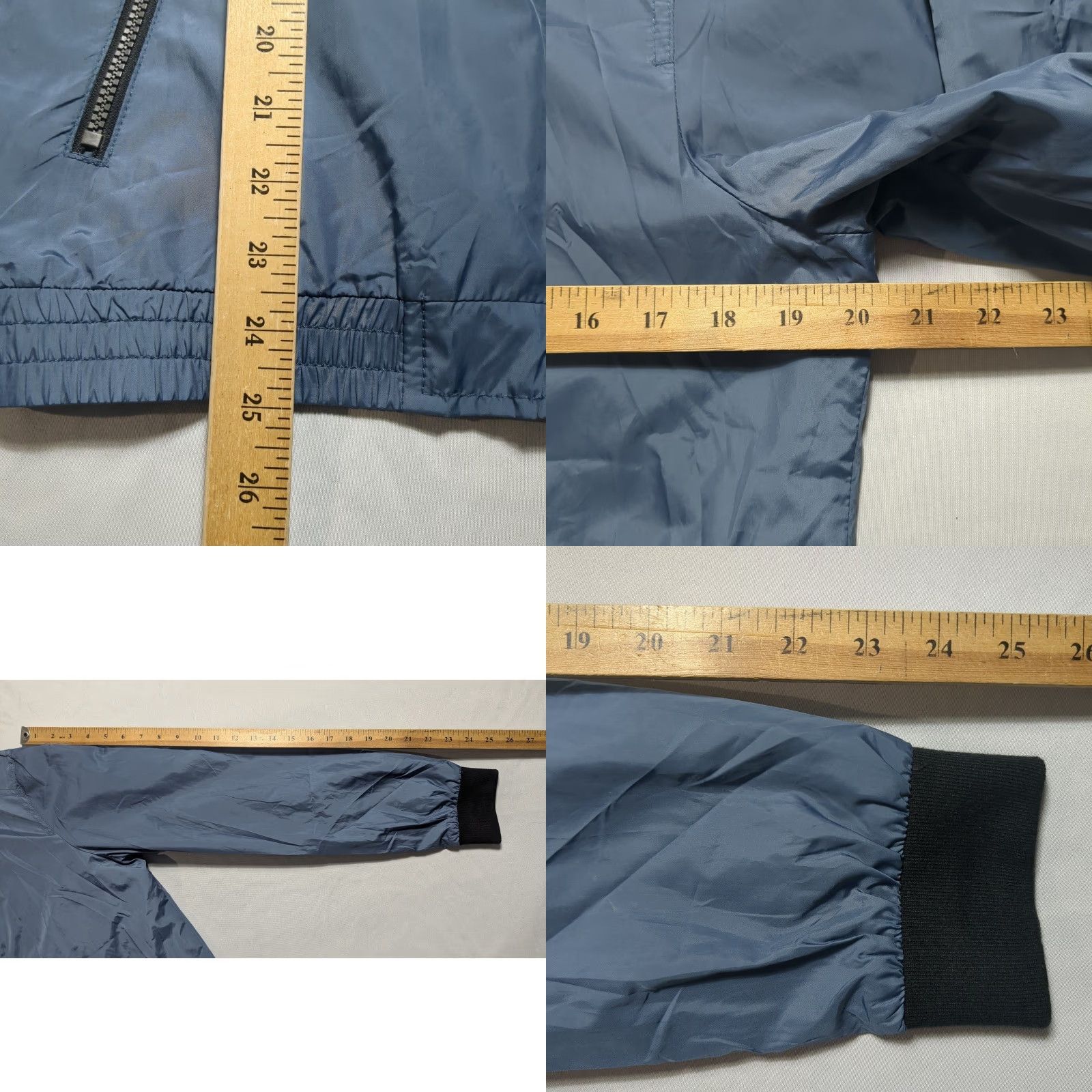 Tom Tailor Tom Tailor Denim Mens Blue Lightweight Bomber Jacket Windbreaker Small EUC Size US S / EU 44-46 / 1 - 8 Thumbnail