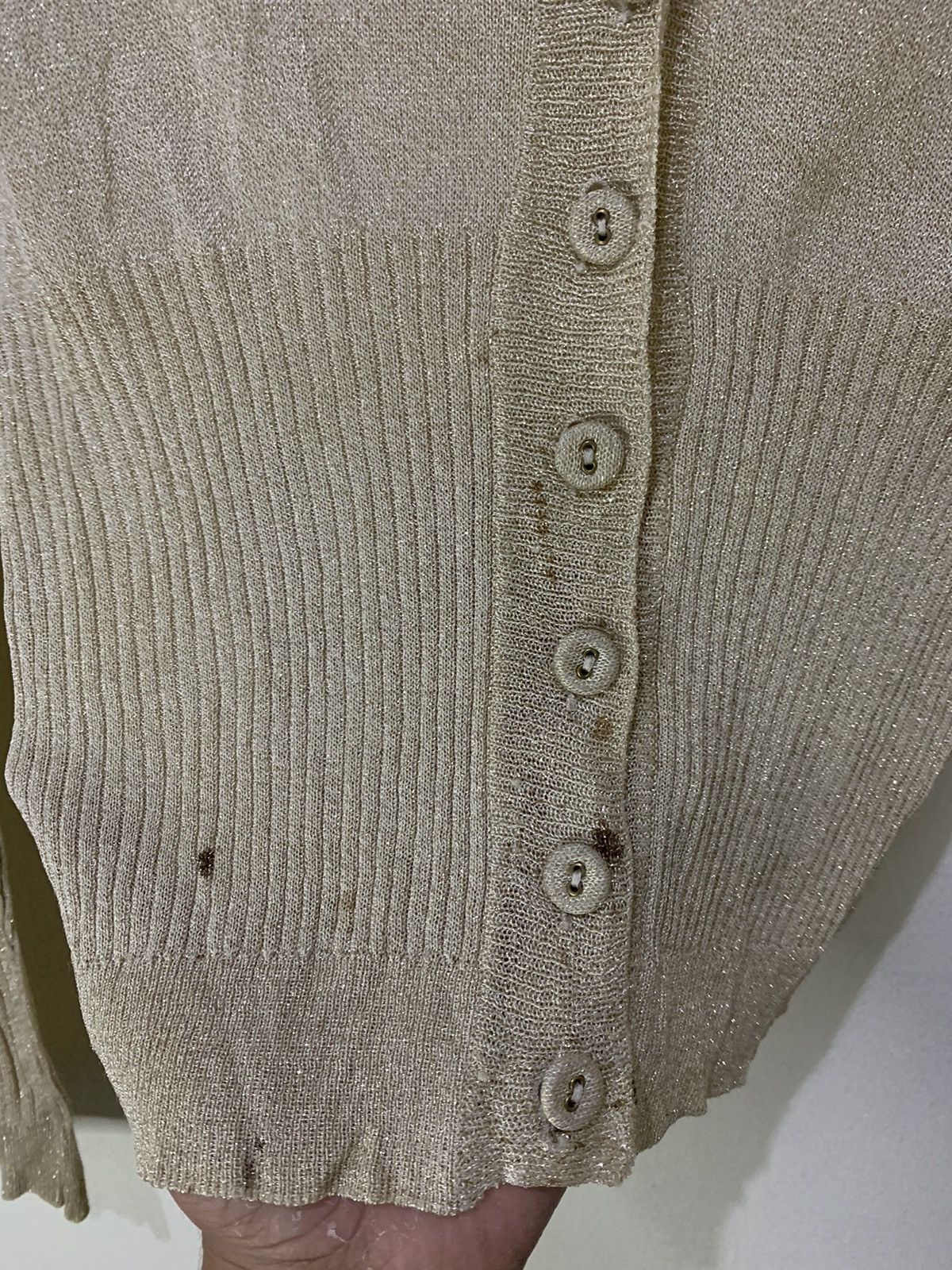 Moschino Vintage Cardigan Moschino Jeans Size M / US 6-8 / IT 42-44 - 3 Thumbnail