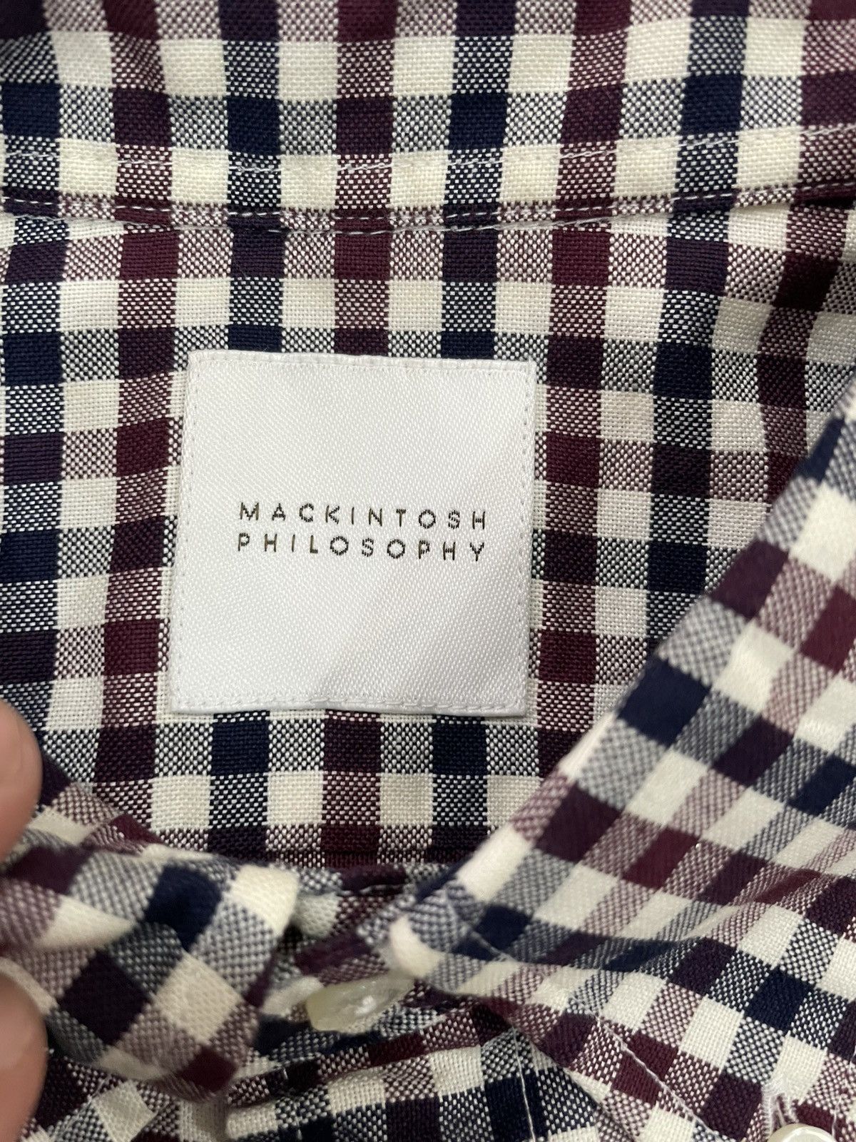 Mackintosh MACKINTOSH PHILOSOPHY PLAIDS TARTAN WORKSHIRT GUSSET SIZE 42 Size US M / EU 48-50 / 2 - 4 Thumbnail