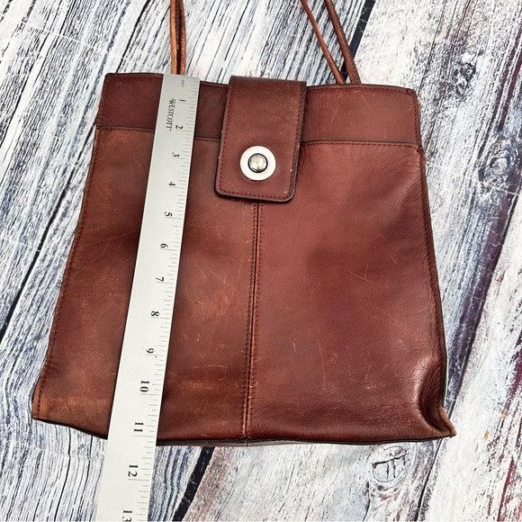 Wilsons Leather Vintage Wilson’s Leather Brown Leather Shoulder Bag Size ONE SIZE - 13 Thumbnail