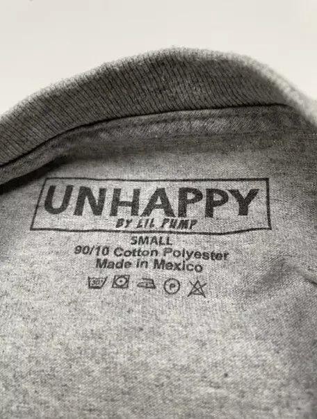 Other Unhappy Lil Pump Long Sleeve Mens Unisex Rap Hip Hop Top Size US S / EU 44-46 / 1 - 12 Thumbnail
