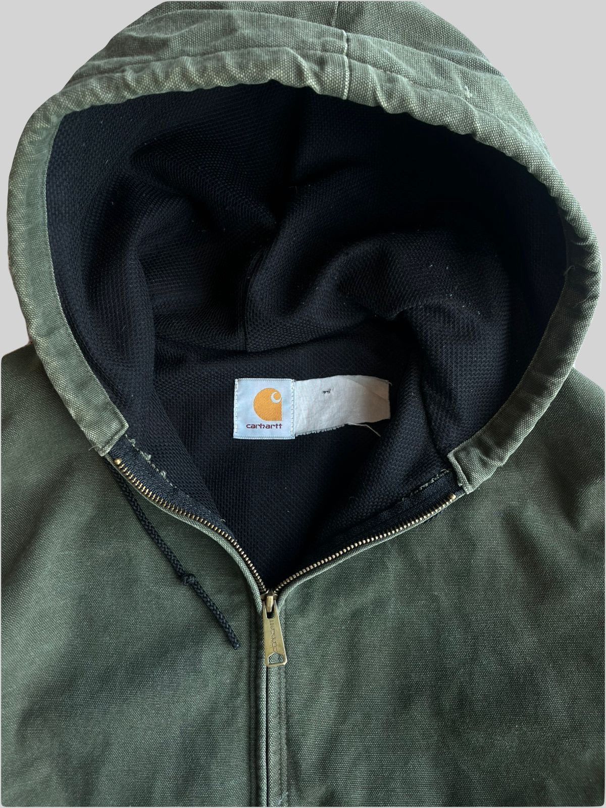 Carhartt Vintage Carhartt Active Jacket Olive Size US L / EU 52-54 / 3 - 4 Thumbnail