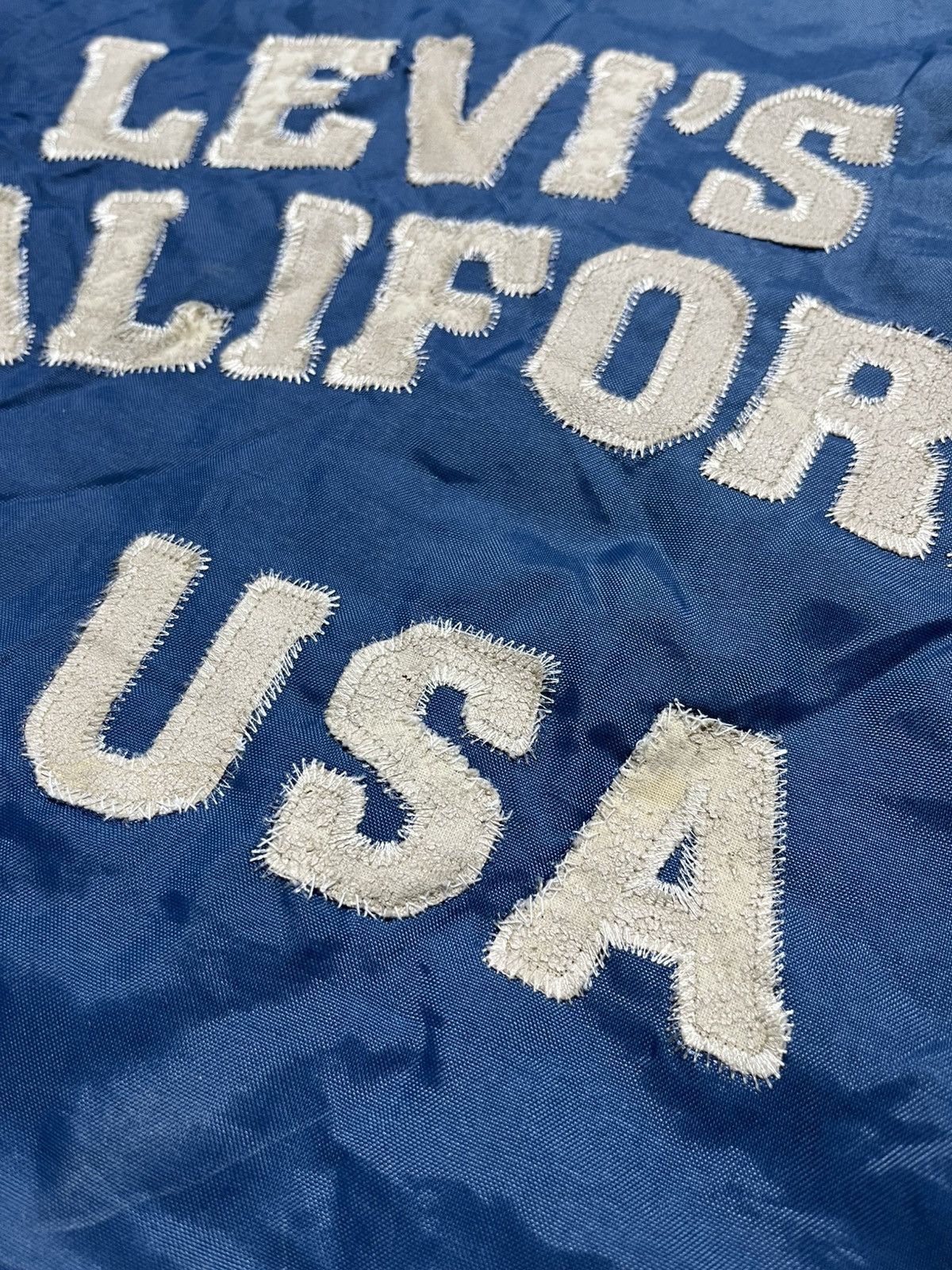 Levi's Vintage Clothing Vintage 80's LEVI'S Of California USA Varsity bomber jacket Size US L / EU 52-54 / 3 - 13 Thumbnail