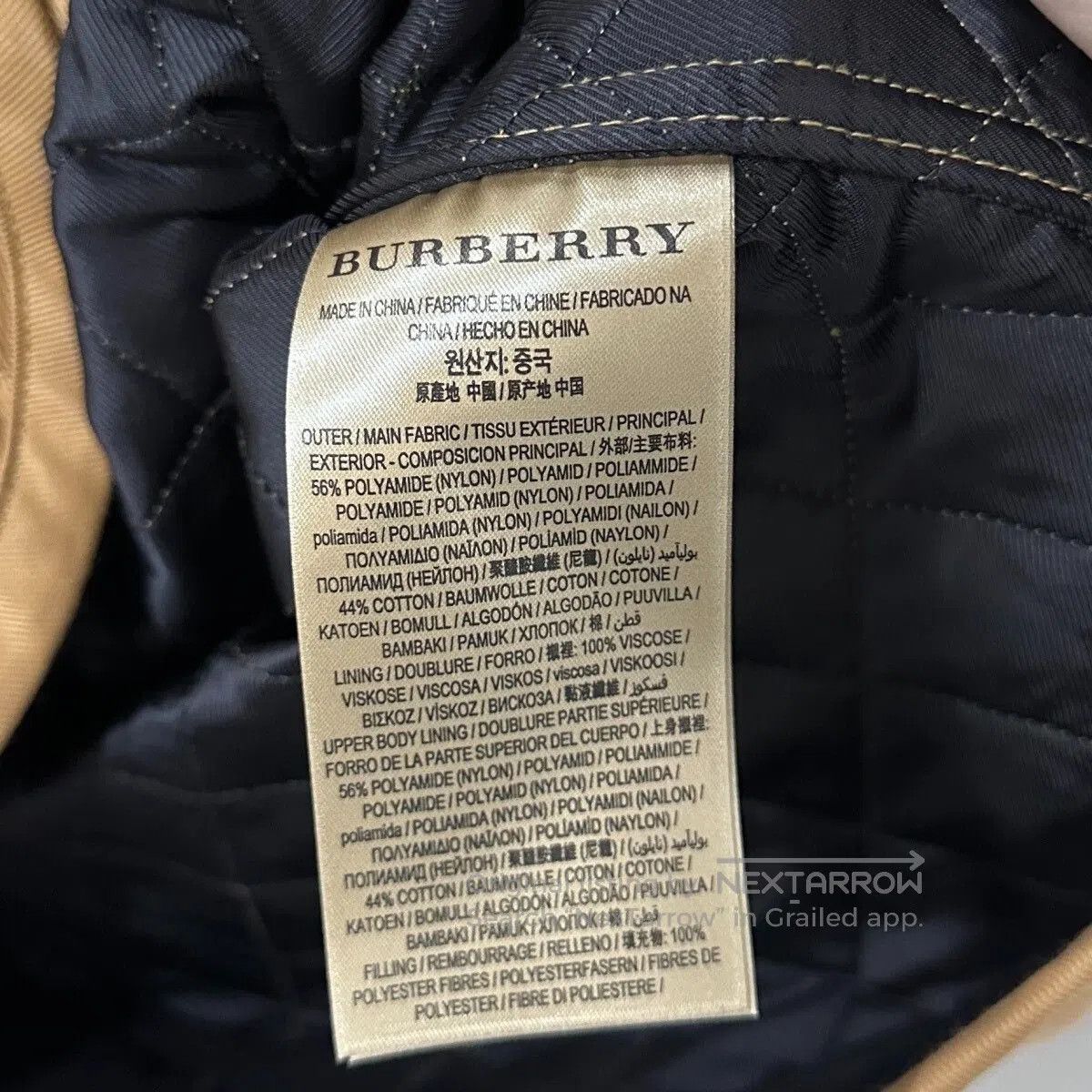 Burberry Burberry Quilted Cotton Coat L. Size US L / EU 52-54 / 3 - 5 Thumbnail