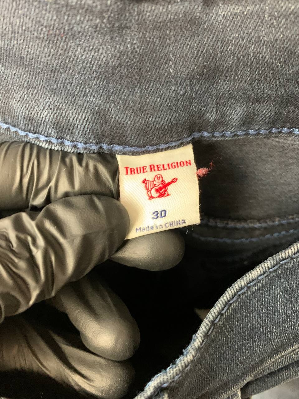 True Religion Geno Flap SN Relaxed Slim Denim Pants Blue
