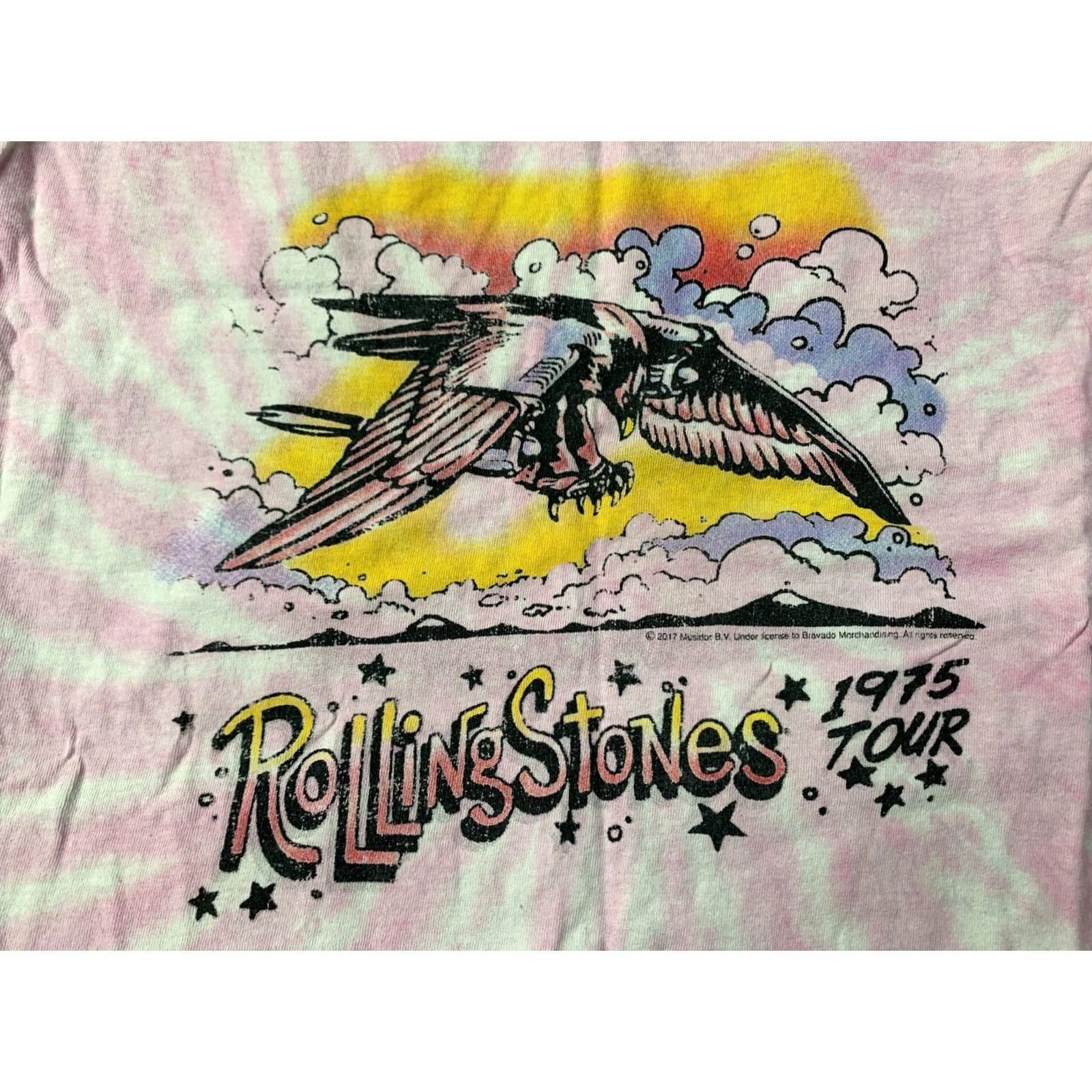 Vintage Nike The Rolling Stones Tour 1975 2017 Men Shirt Jersey Tee Official Product Size S Pink White Tee Shirt Mens Size US S / EU 44-46 / 1 - 3 Thumbnail