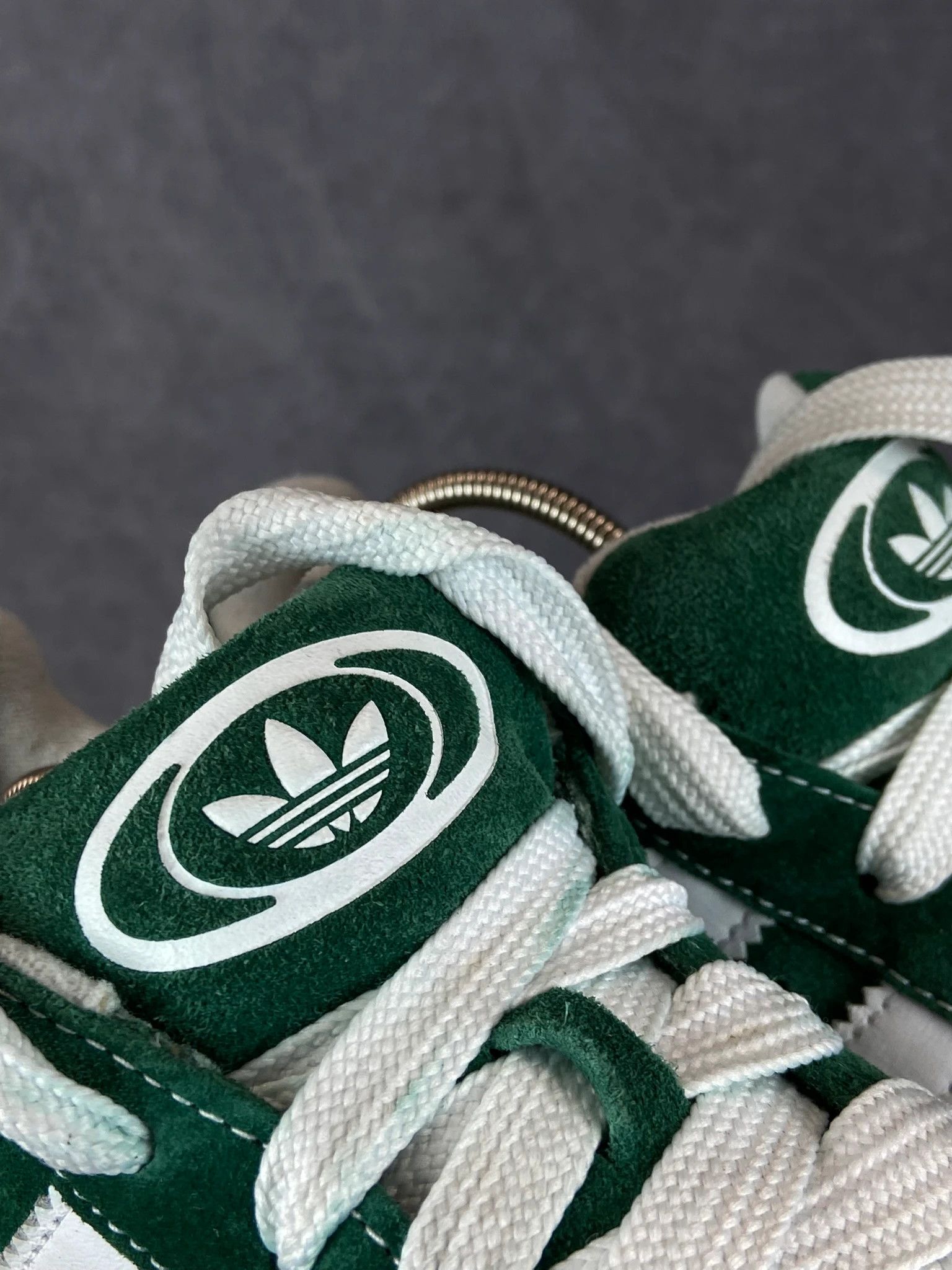 Adidas Adidas Campus Green Suede Sneakers 6.5 Size US 6 / EU 39 - 6 Thumbnail