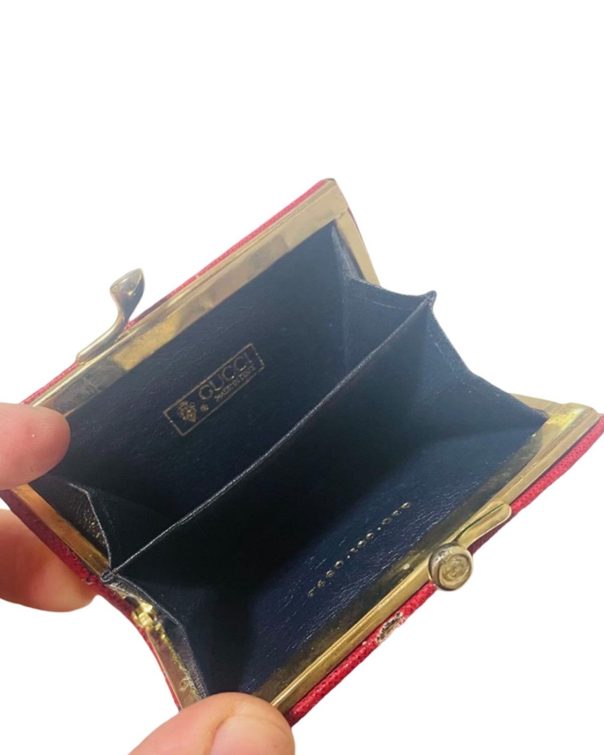 Gucci 🔥Vintage🔥 GUCCI Leather Coincase Size ONE SIZE - 6 Thumbnail