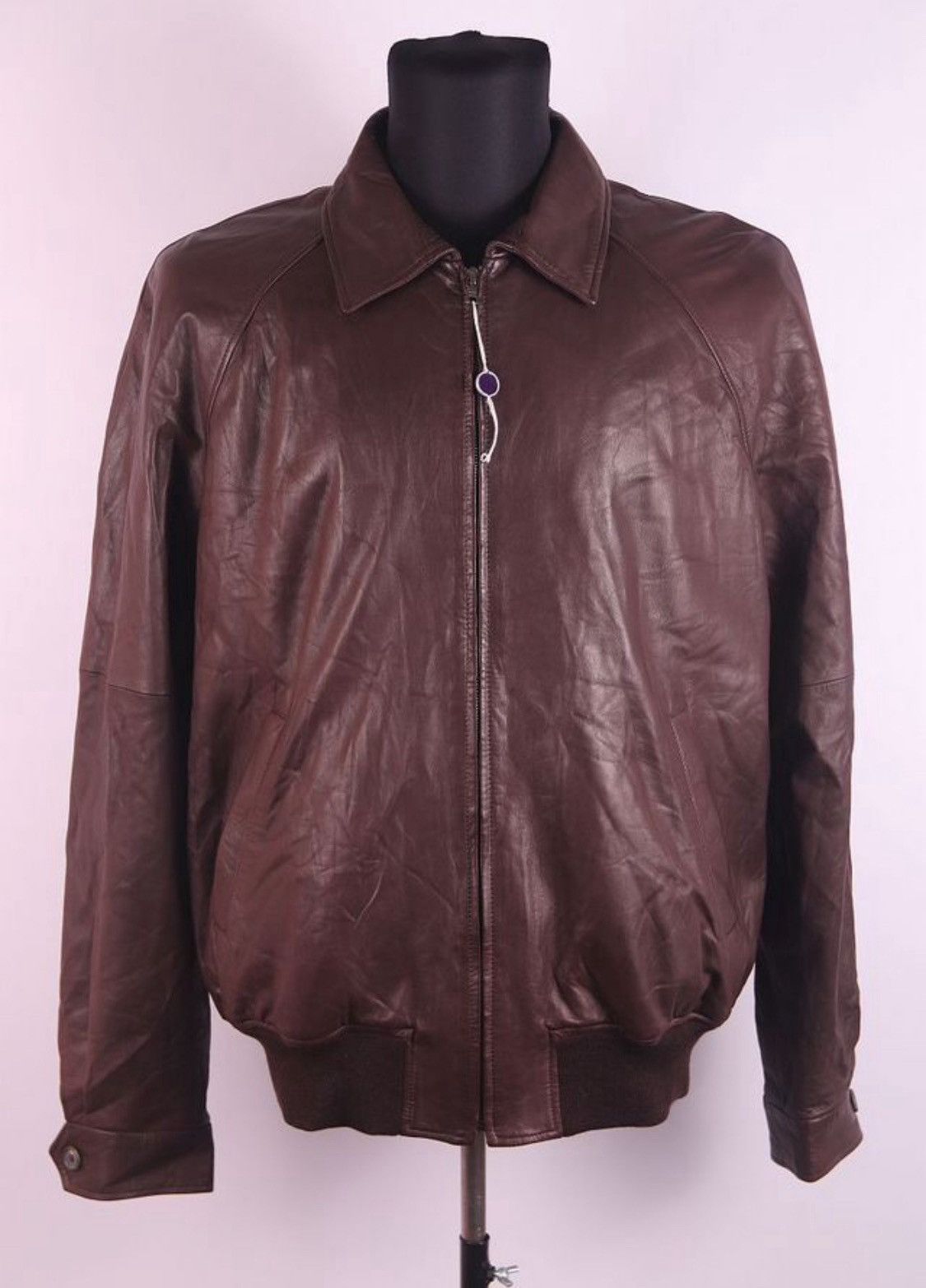 Ralph Lauren Purple Label Ralph Lauren Purple Label Leather Cashmere Bomber Jacket Size US L / EU 52-54 / 3 - 1 Thumbnail