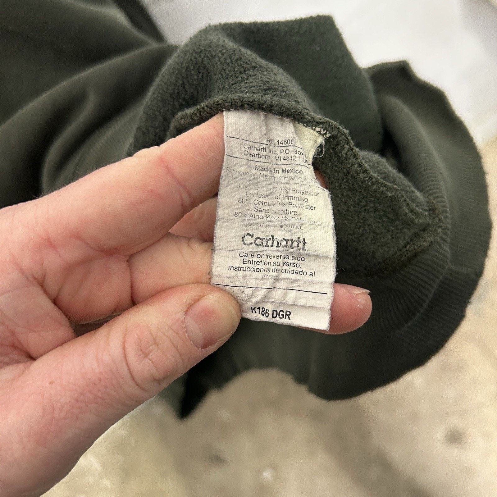 Carhartt Vintage Carhartt Crewneck Sweatshirt “Dark Green” K186 DGR Size US XL / EU 56 / 4 - 14 Thumbnail
