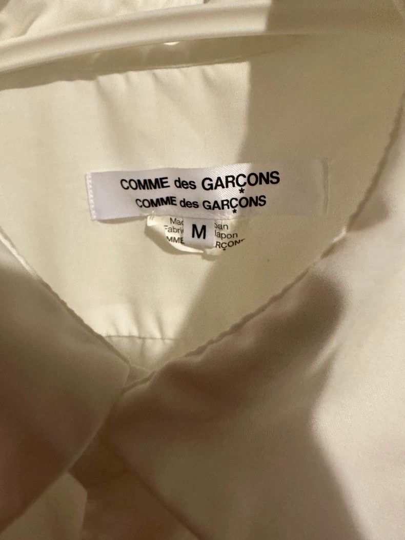Comme des Garcons Comme Des Garcons Pleated white shirt Size M / US 6-8 / IT 42-44 - 3 Thumbnail