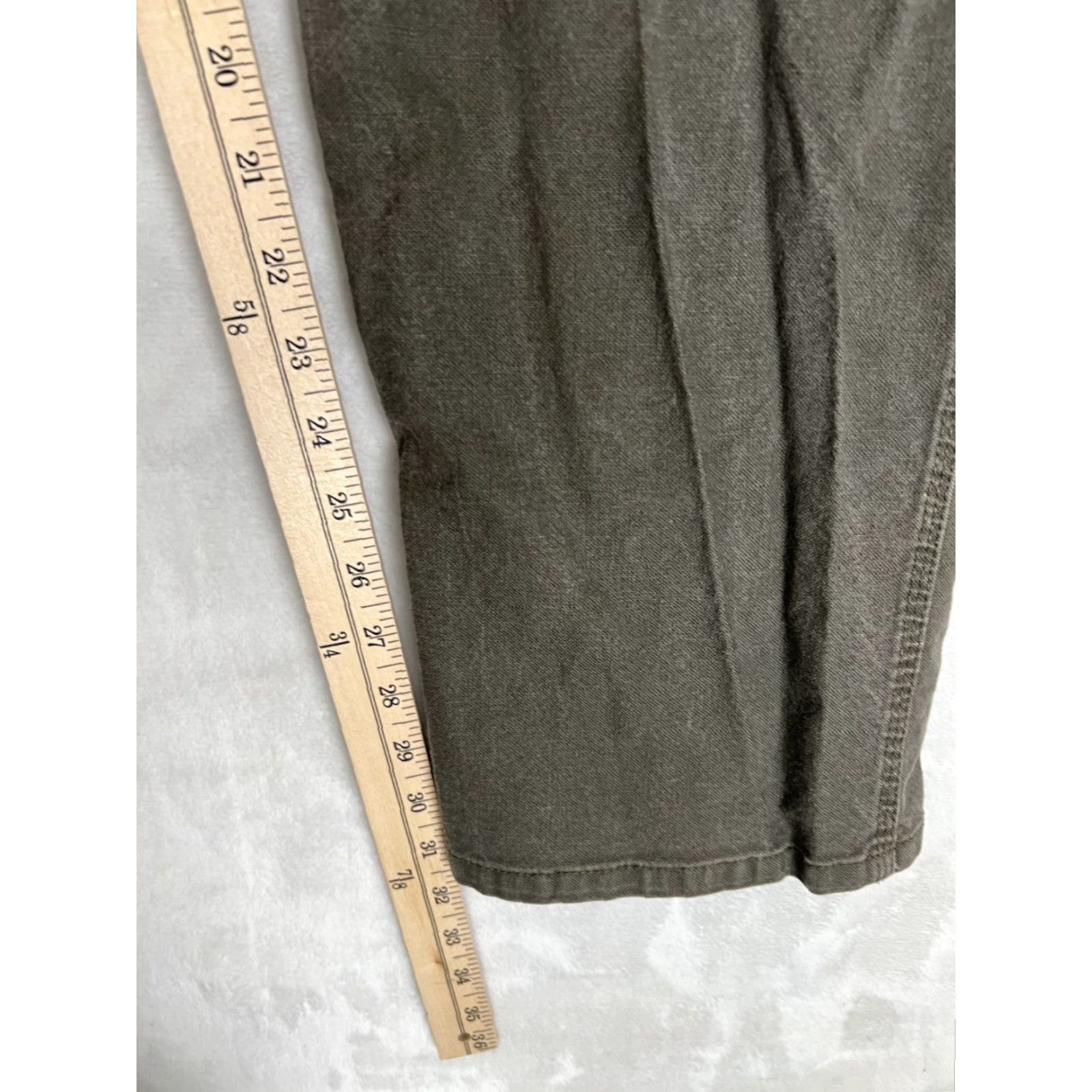 Dickies VINTAGE Dickies Green Carpenter Pants 38x32 Workwear 5-Pocket Cotton Canvas Jeans Mens Straight 90s Grunge USA Size US 38 / EU 54 - 3 Thumbnail