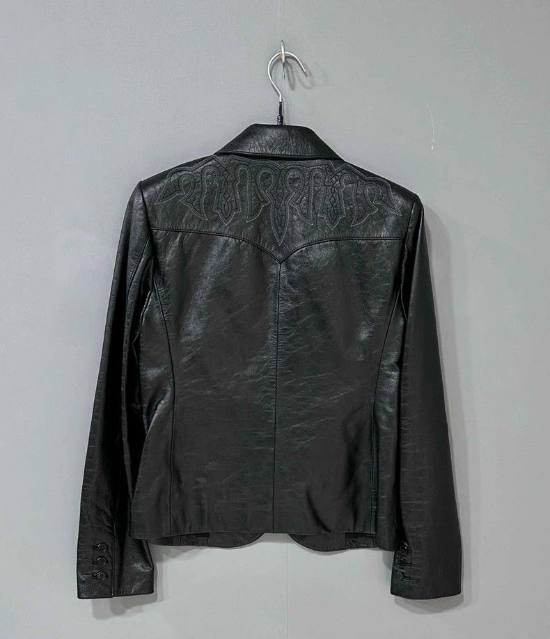 Saint Laurent Paris Saint Laurent Paris Hand-embroidered leather show embossed Size XS / US 0-2 / IT 36-38 - 3 Thumbnail