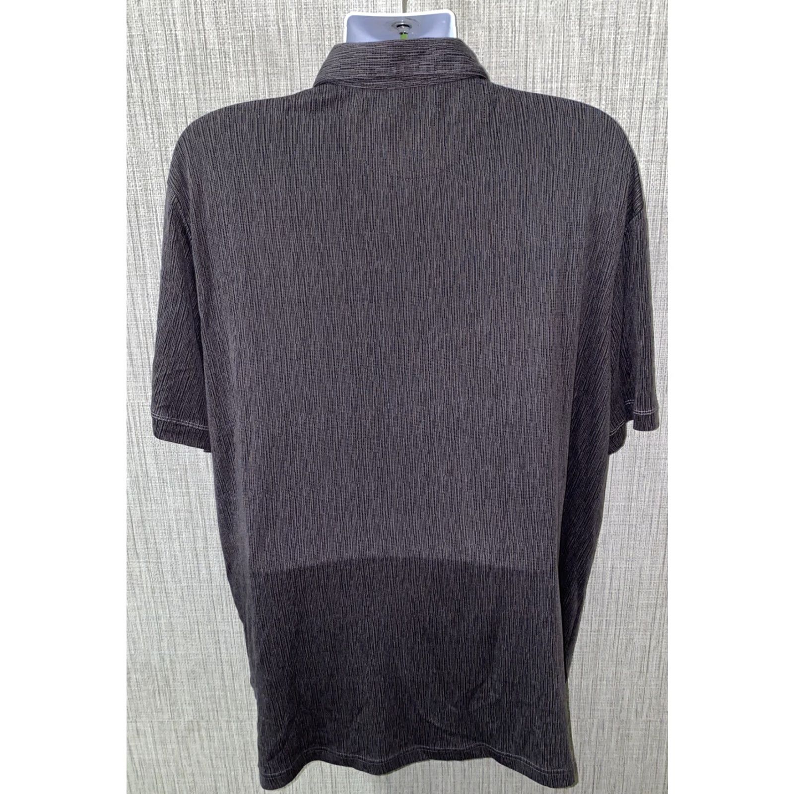 Nat Nast Nat Nast Mens Gray Short Sleeve Golf Polo Shirt 2XL Modal/Polyester Regular Collared Polo Golf Shirt Mens Gray 2XL Nat Nast Luxury Originals Size US XXL / EU 58 / 5 - 4 Thumbnail