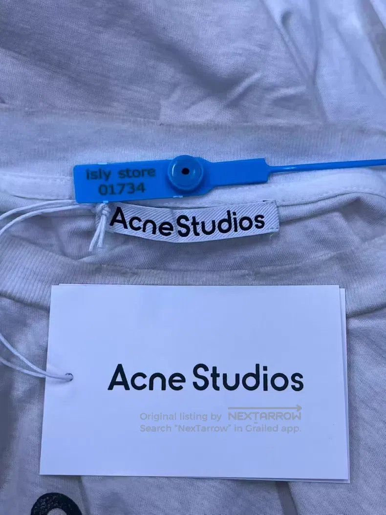 Acne Studios Acne Studios Letter print raglan round neck 1996 loose sol Size US L / EU 52-54 / 3 - 5 Thumbnail