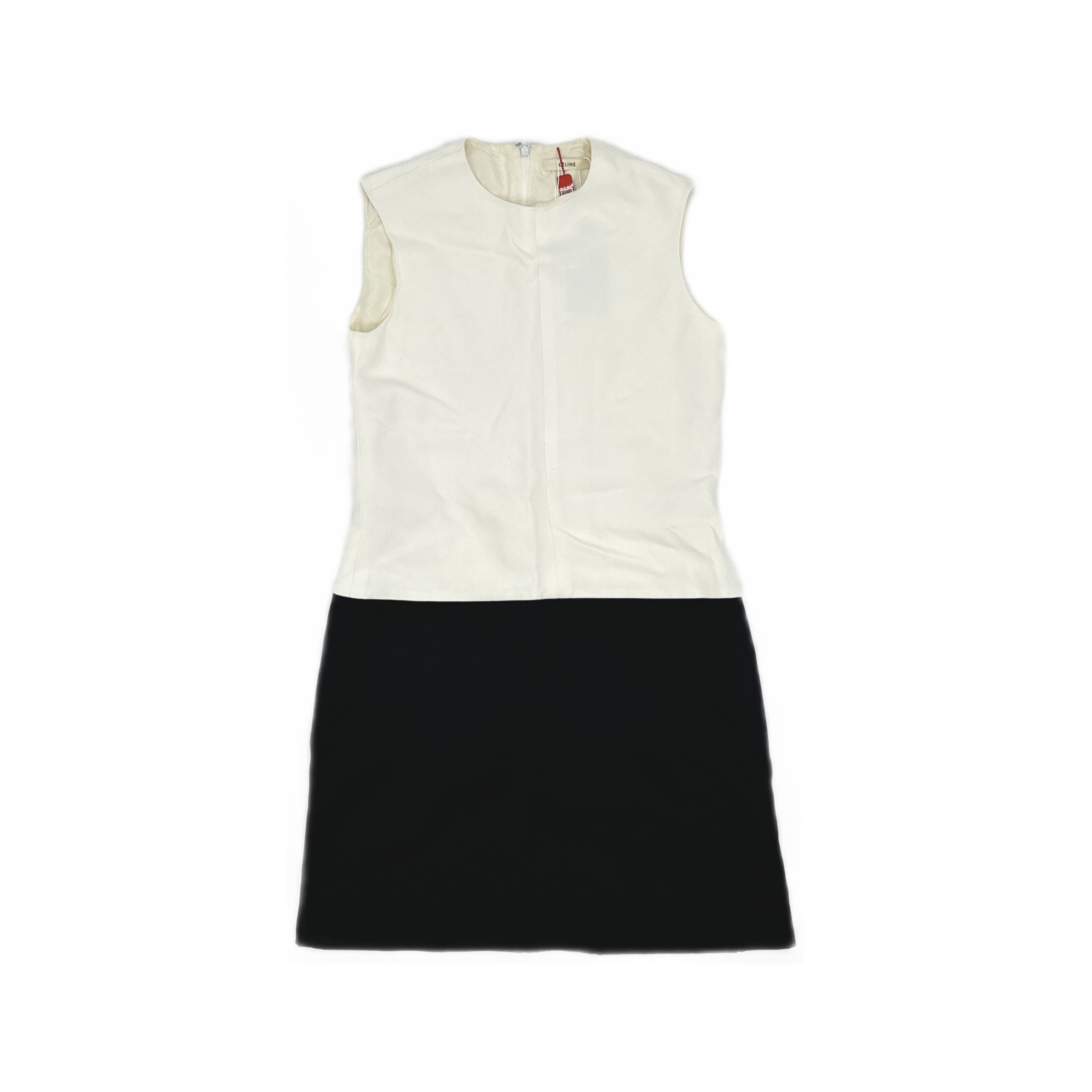 Celine Celine Two-Tone Sleeveless Mini Dress Size 36 Size XS / US 0-2 / IT 36-38 - 1 Thumbnail