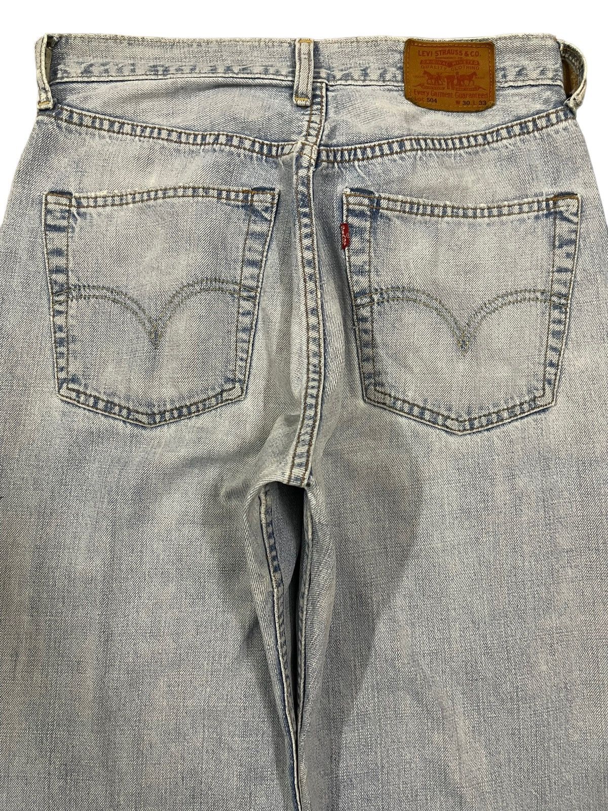 Levi's Vintage 90s Levis 504 Classic Style Baggy Jeans Size US 29 - 4 Thumbnail