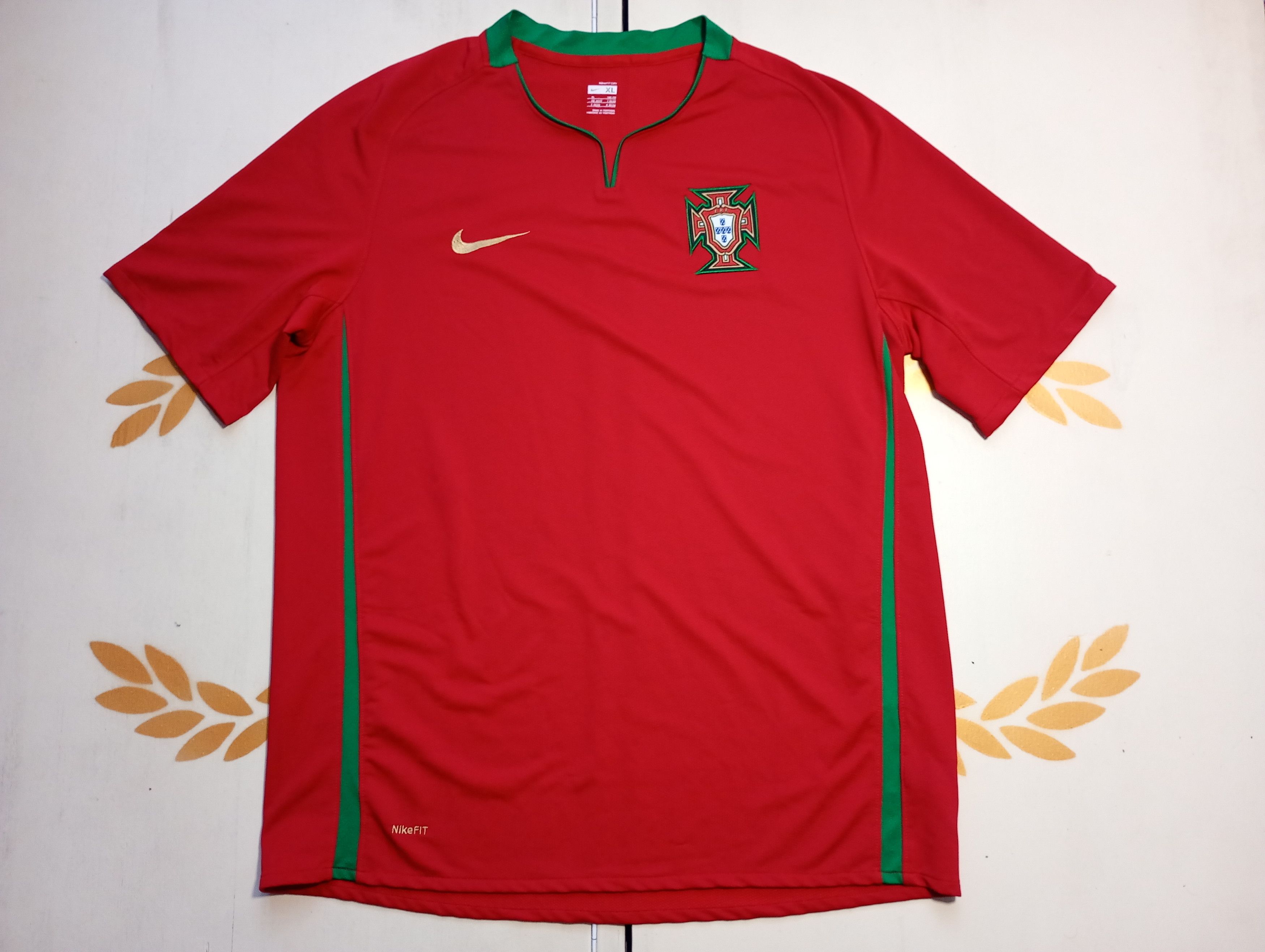 Nike Nike Portugal Jersey 2008-2010 Size US XL / EU 56 / 4 - 1 Thumbnail