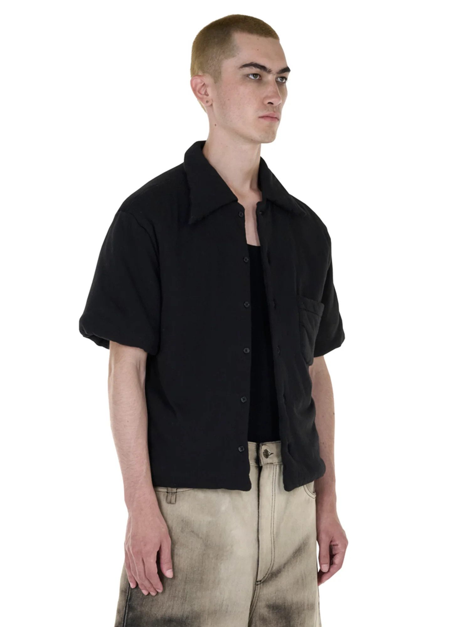 LUU DAN Luu Dan Wadded Shift Shirt (C9 SS2026) Size US M / EU 48-50 / 2 - 2 Thumbnail