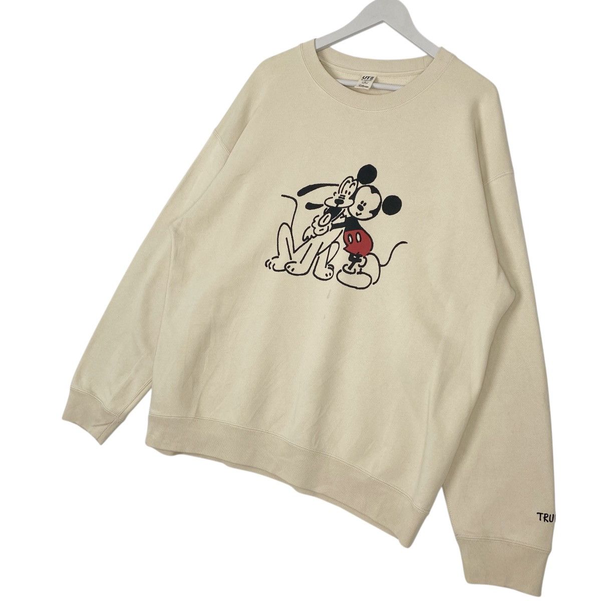 Other Vintage Yu Nagaba Disney Sweatshirt Crewneck Beige Pullover Size US XL / EU 56 / 4 - 2 Thumbnail
