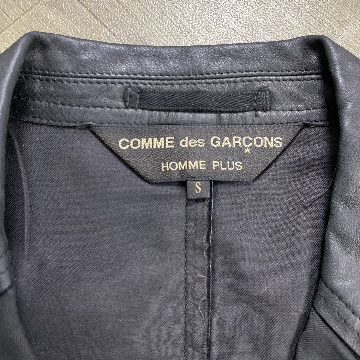 Comme des Garcons Homme Plus AW2001 Archive Comme des Garçons Homme Plus Leather Jacket Size US S / EU 44-46 / 1 - 7 Thumbnail