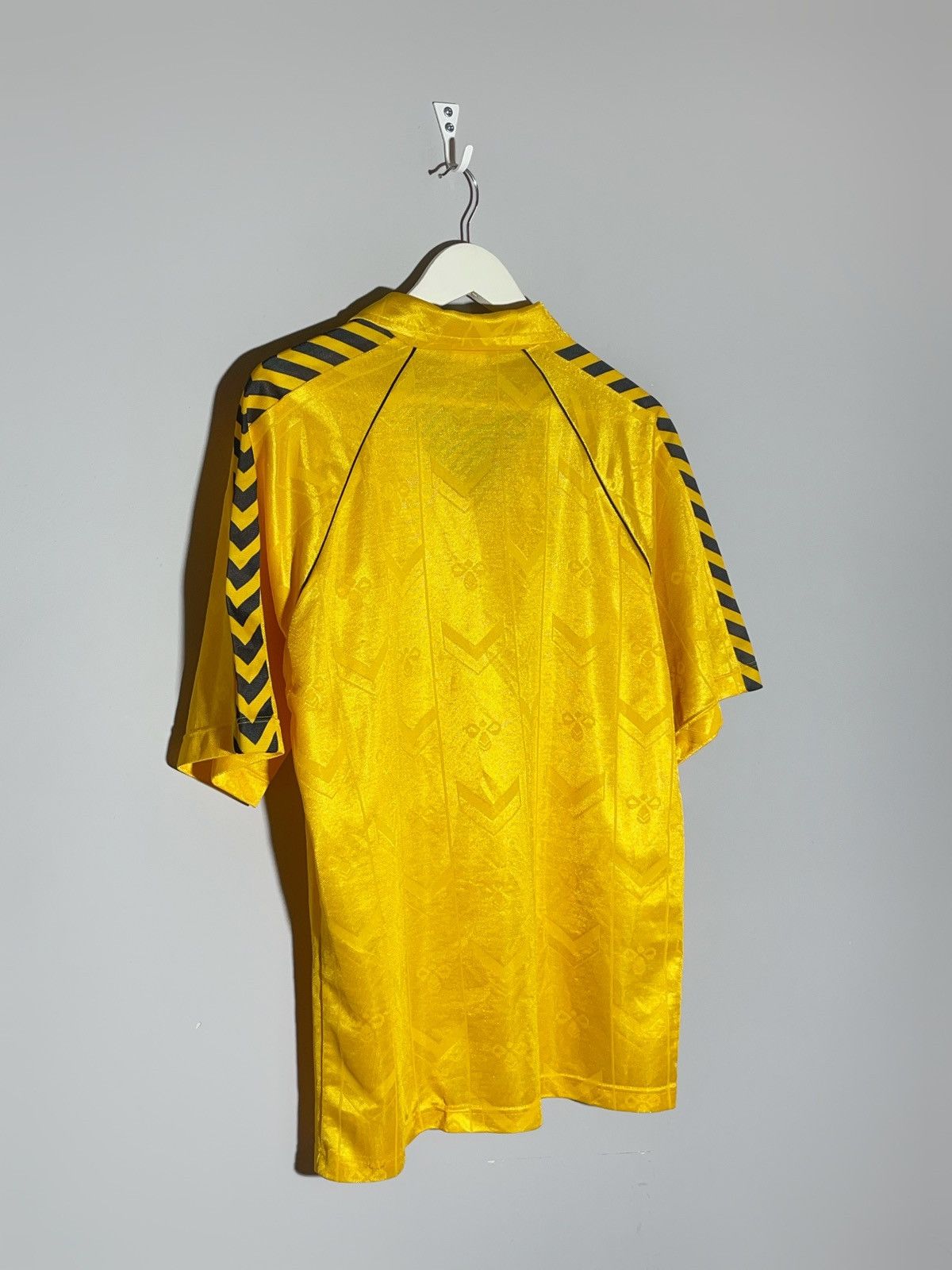 Hummel × Vintage Hummel Vintage 80-90’s Rare Football Shirt Soccer Jersey Size US XL / EU 56 / 4 - 6 Thumbnail
