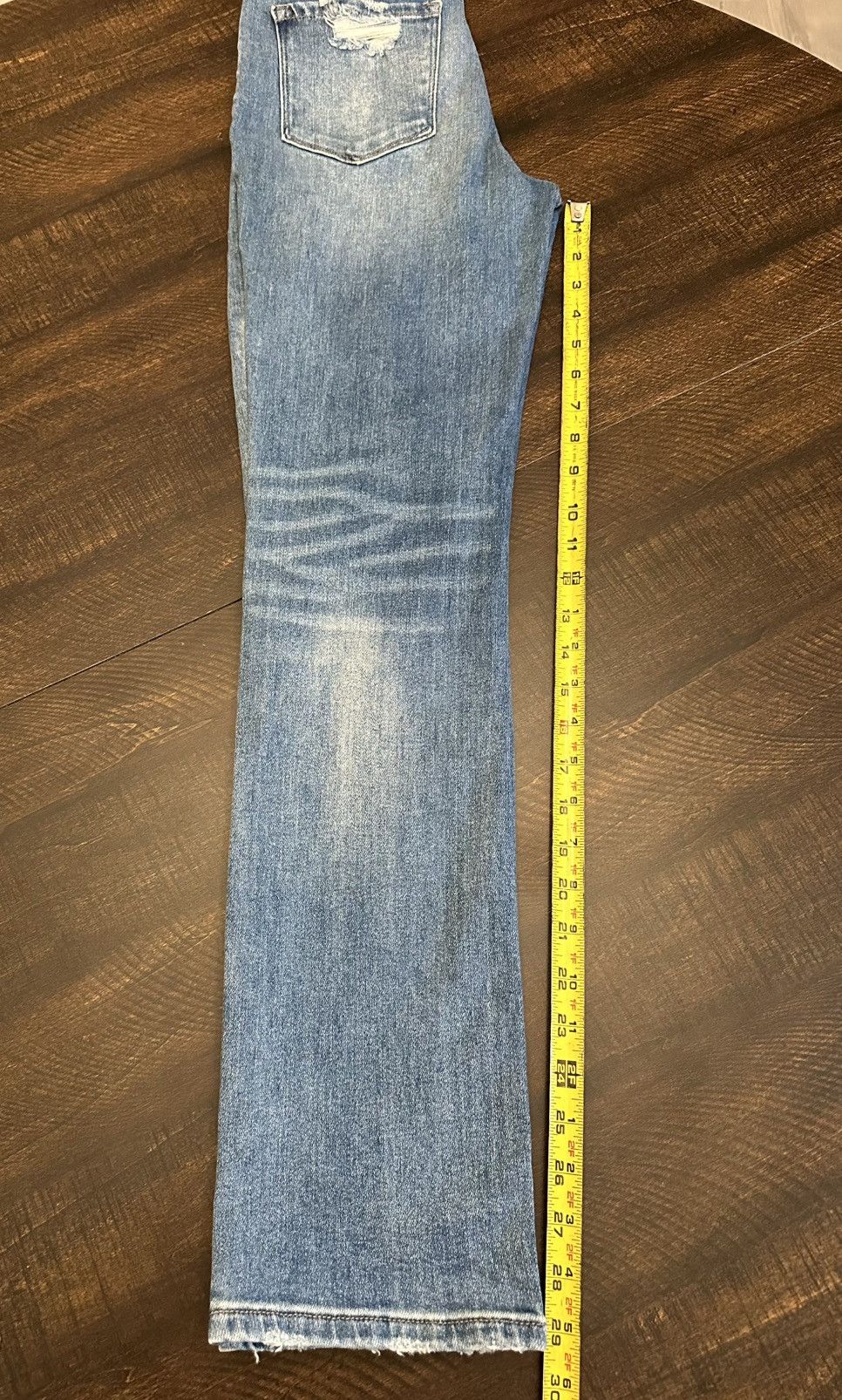 Other Vervet High Rise Straight Distressed Jeans Women’s Size 24 Size 24" / US 00 / IT 34 - 4 Thumbnail