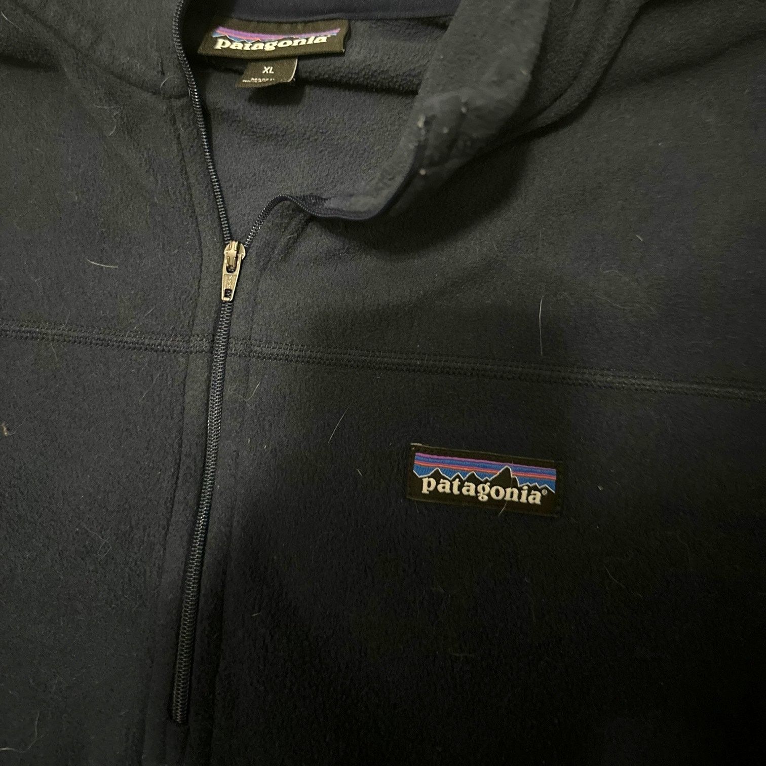 Patagonia Patagonia navy fleece Size US XL / EU 56 / 4 - 2 Thumbnail