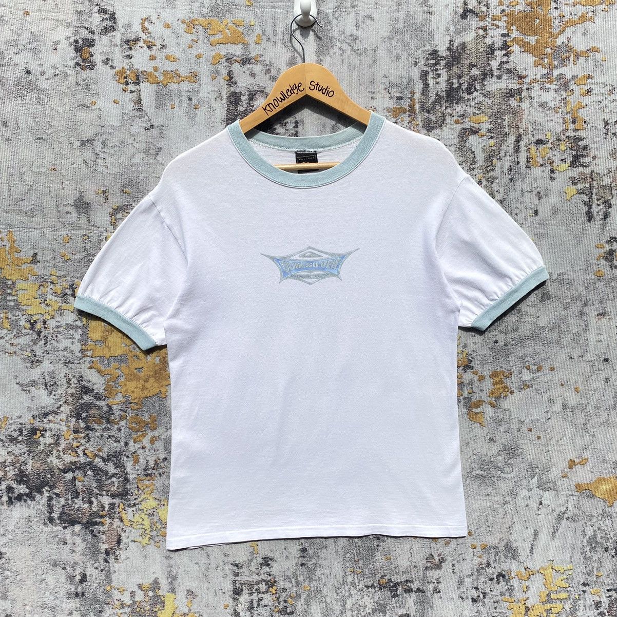 Quiksilver Vintage Quiksilver Boardriding Evolution Ringger Shirt Size US S / EU 44-46 / 1 - 1 Thumbnail
