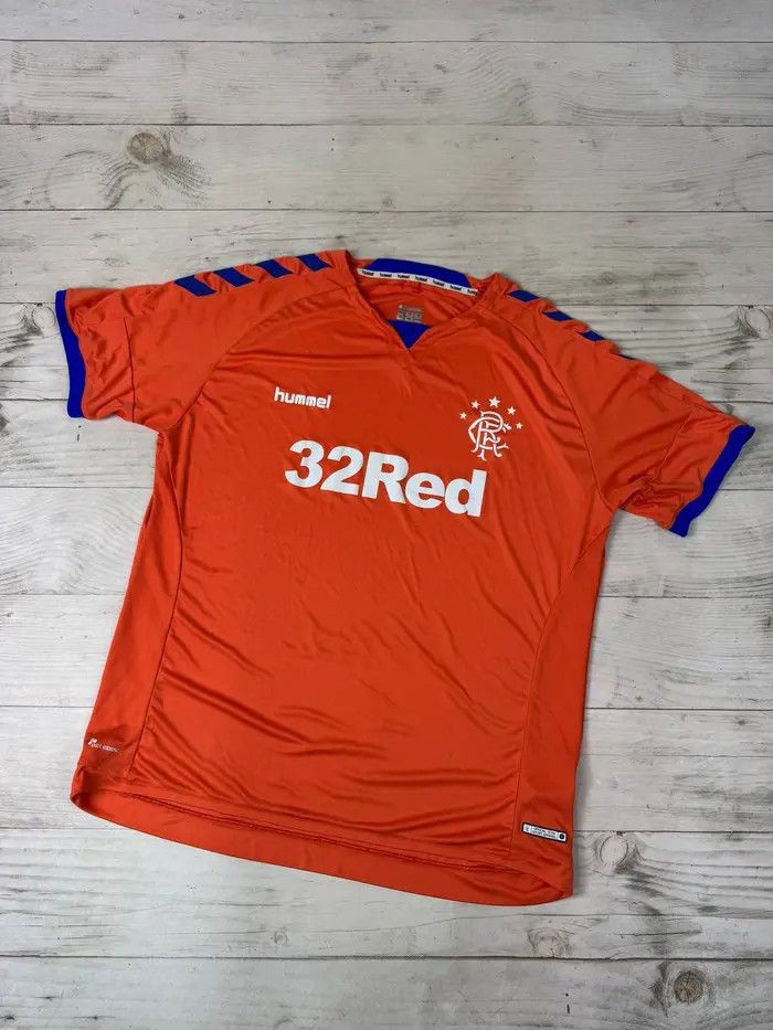 Hummel Hummel Rangers FC 2018 2019 Third Football Shirt Jersey 3XL Size US XXL / EU 58 / 5 - 1 Thumbnail